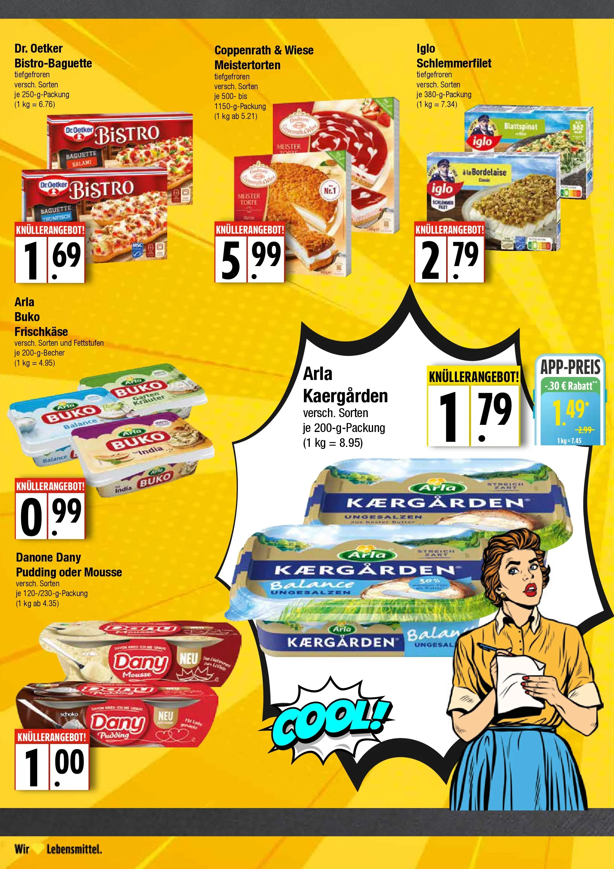 Edeka prospekt Hamburg	 (ab 23.11.2025) » Angebote Online | Seite: 6 | Produkte: Iglo, Pudding, Arla buko, Salami
