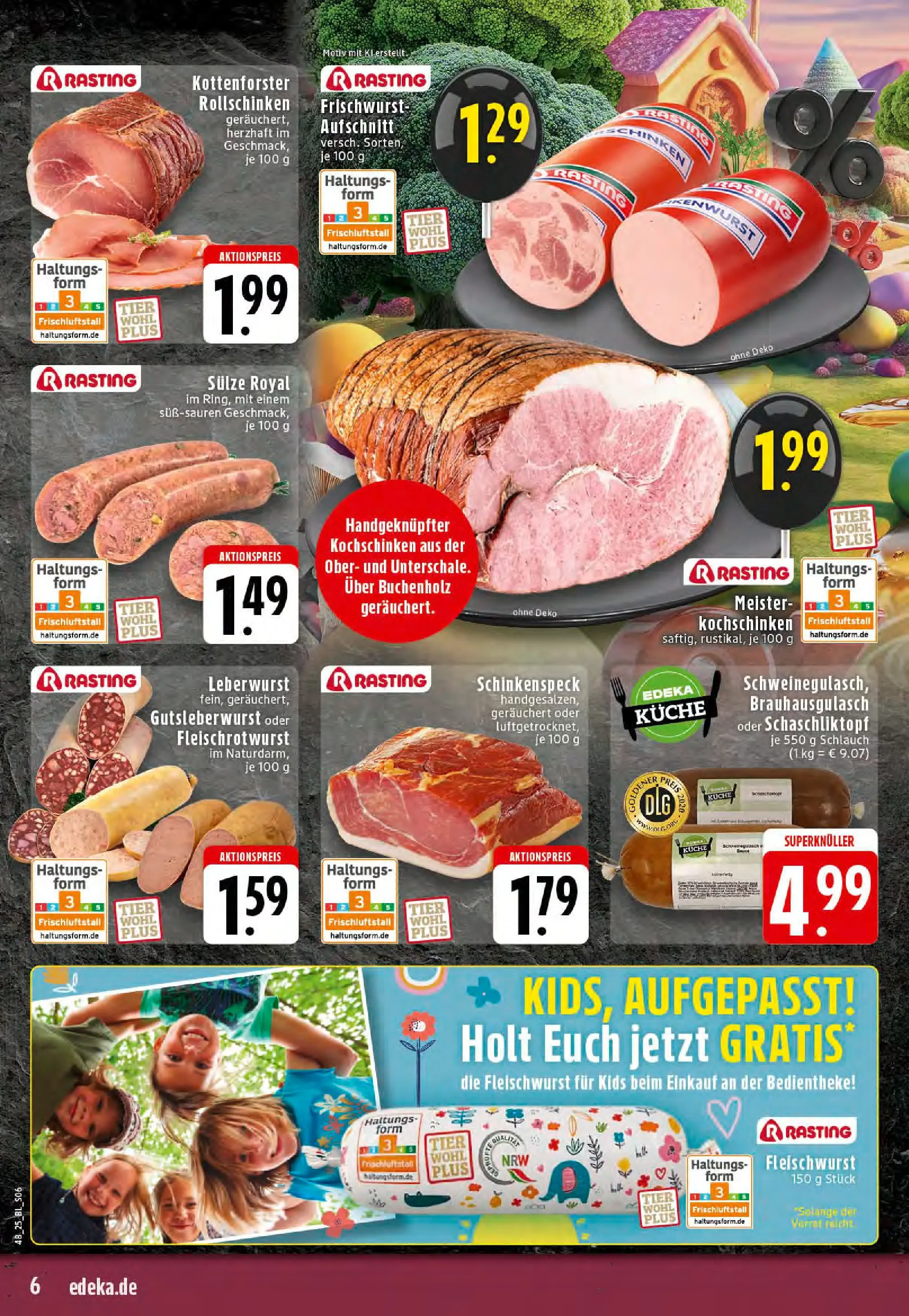 Edeka prospekt Stolberg	 (ab 23.11.2025) » Angebote Online | Seite: 6 | Produkte: Küche, Reis