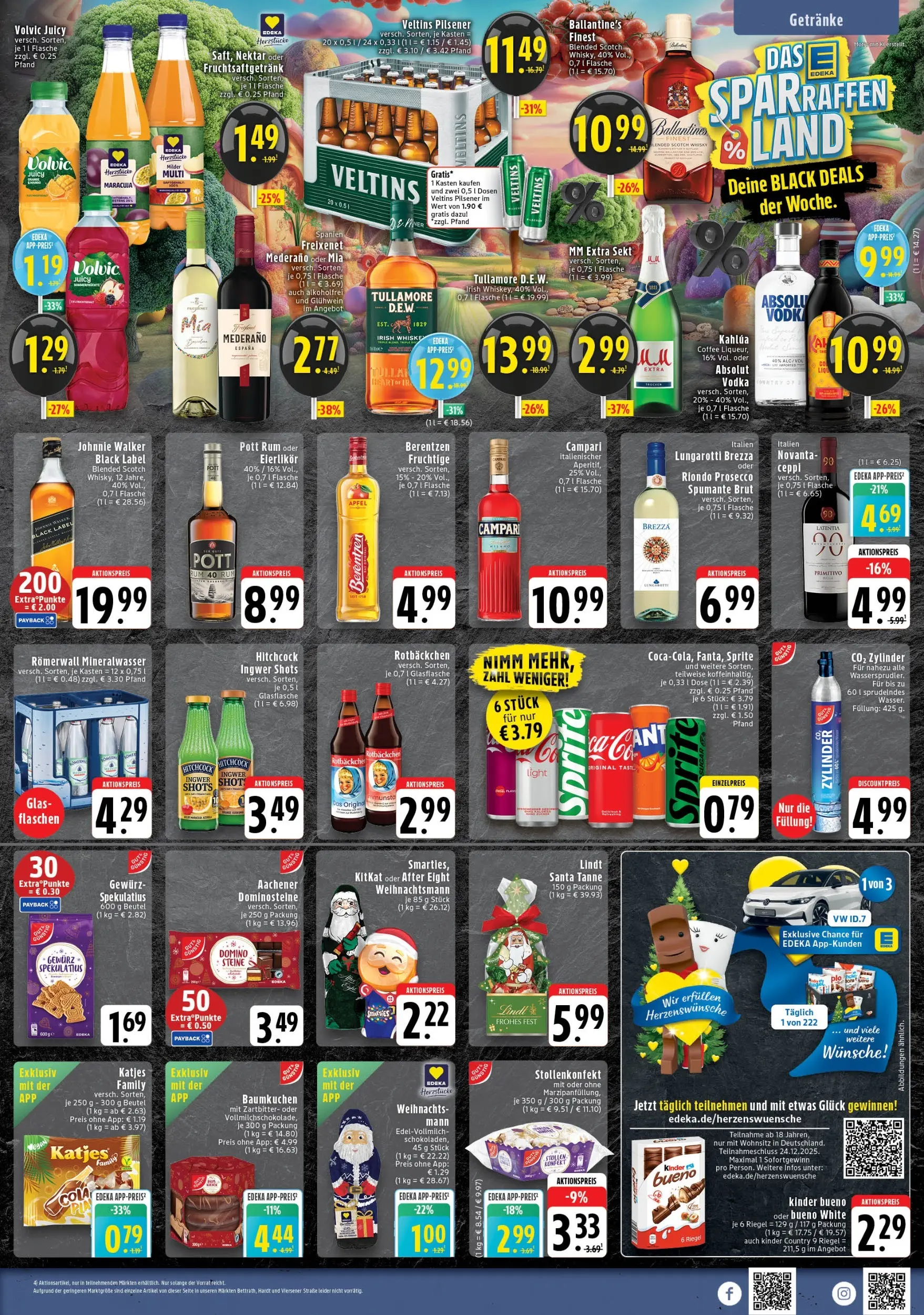 Edeka prospekt Mönchengladbach-Bettrath	 (ab 23.11.2025) » Angebote Online | Seite: 7 | Produkte: Sekt, Freixenet mederano, Prosecco, Volvic