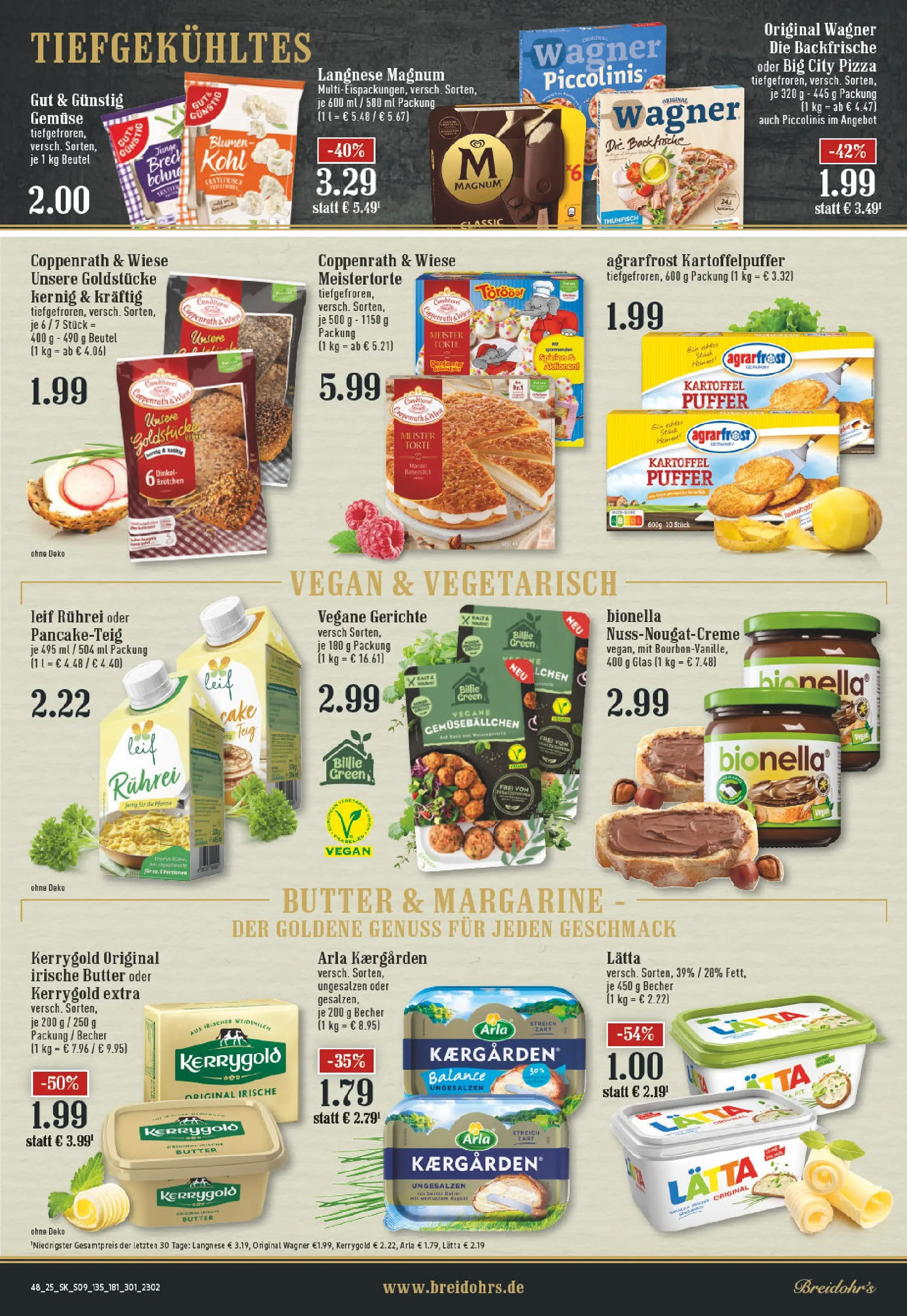 Edeka prospekt Rösrath	 (ab 23.11.2025) » Angebote Online | Seite: 11 | Produkte: Margarine, Thunfisch, Blumen, Lätta