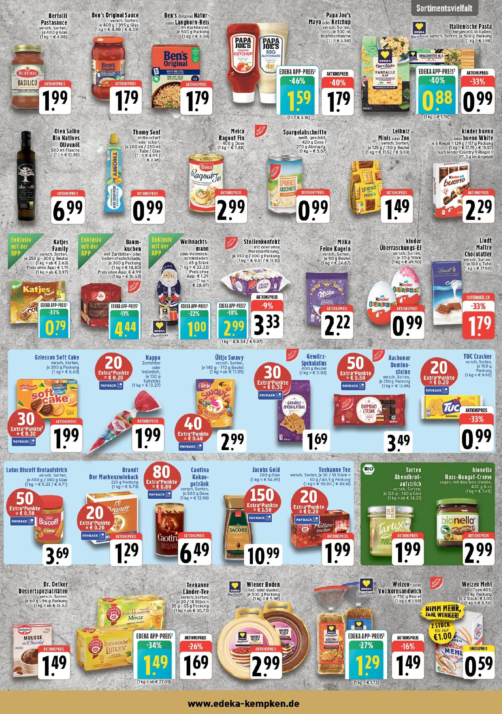 Edeka prospekt Krefeld - Hüls	 (ab 23.11.2025) » Angebote Online | Seite: 5 | Produkte: Mehl, Olivenol, Katjes, Mayonnaise