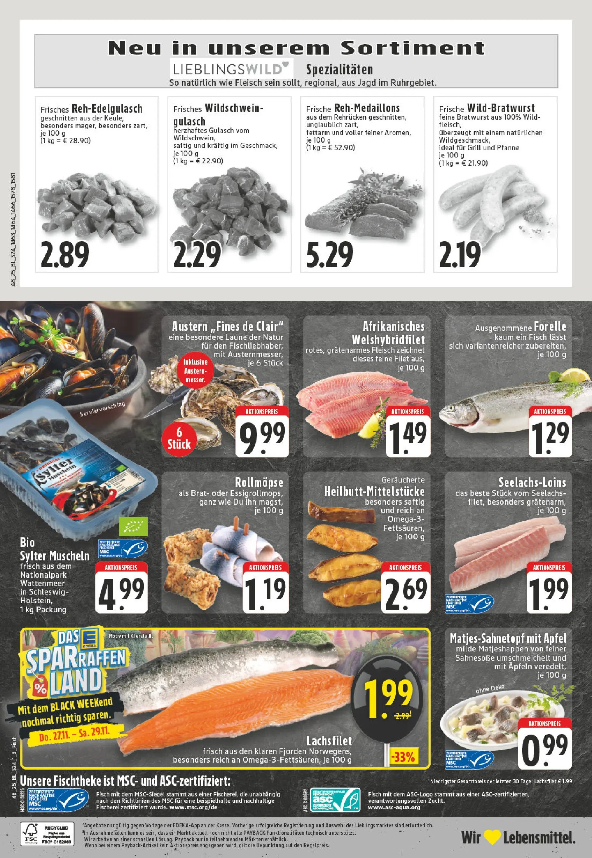 Edeka prospekt Gevelsberg	 (ab 23.11.2025) » Angebote Online | Seite: 26 | Produkte: Grill, Äpfel, Fisch, Fleisch