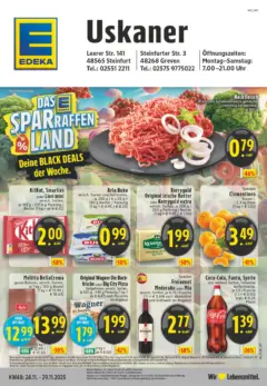 Edeka prospekt Greven	 ab 23.11.2025 gültig