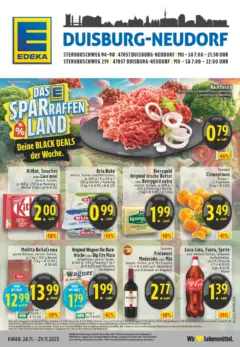 Edeka prospekt Duisburg	 ab 23.11.2025 gültig