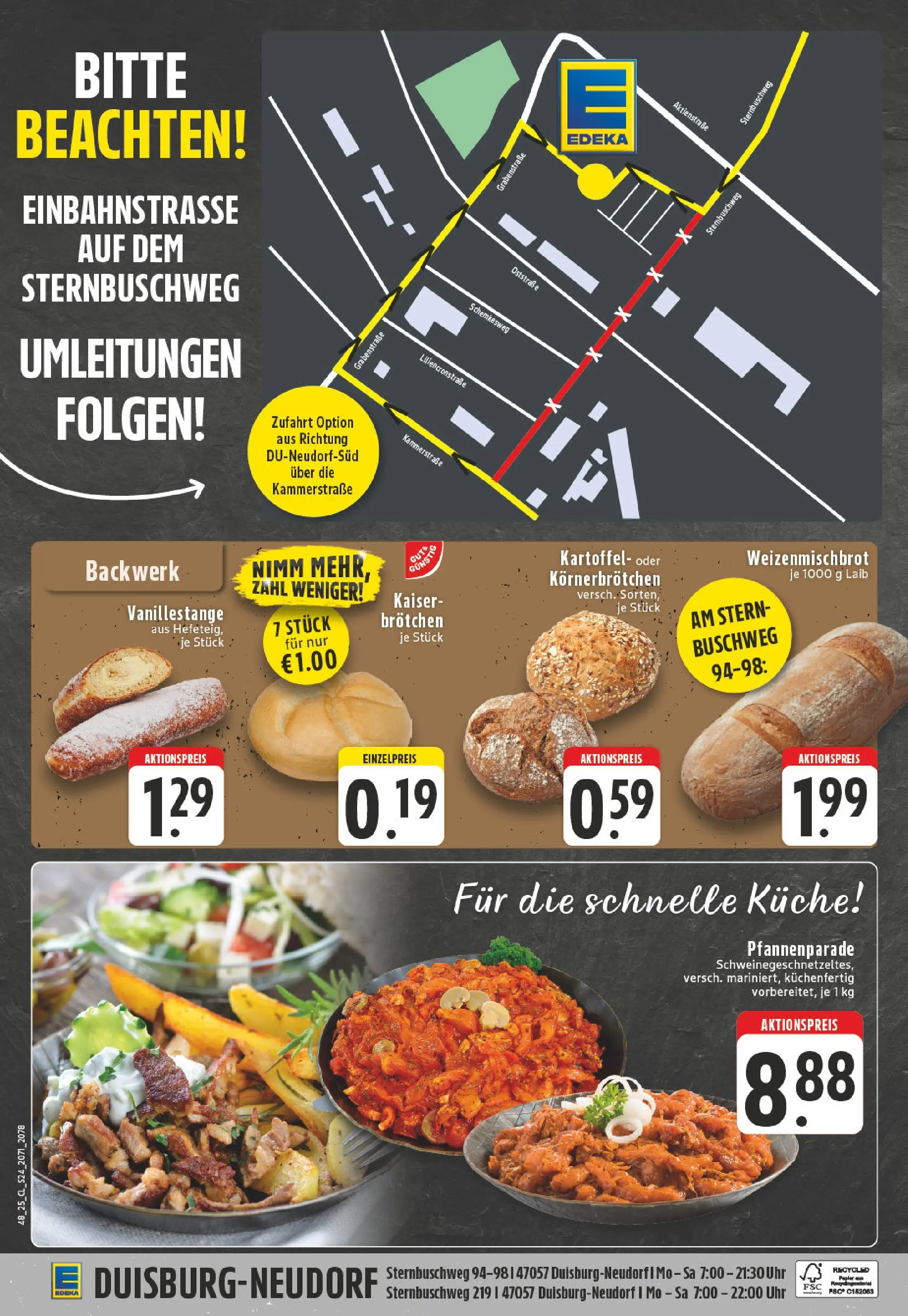 Edeka prospekt Duisburg	 (ab 23.11.2025) » Angebote Online | Seite: 24 | Produkte: Küche, Uhr