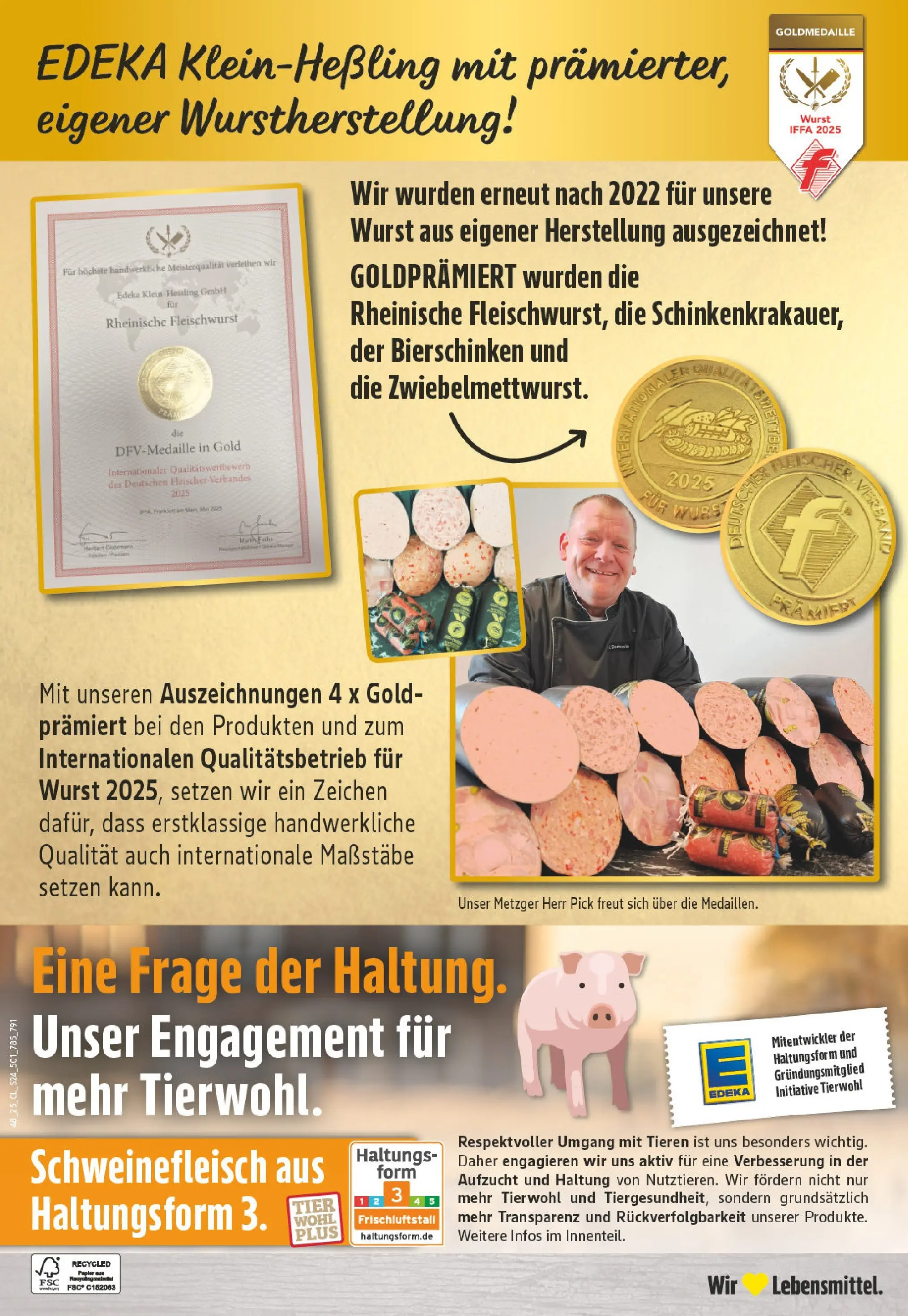Edeka prospekt Siegburg	 (ab 23.11.2025) » Angebote Online | Seite: 24 | Produkte: Wurst, Schweinefleisch