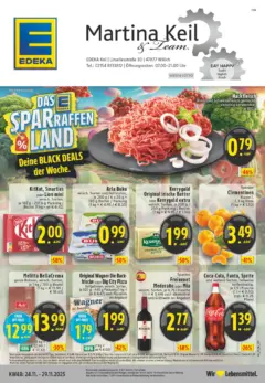 Edeka prospekt Willich - Schiefbahn	 ab 23.11.2025 gültig