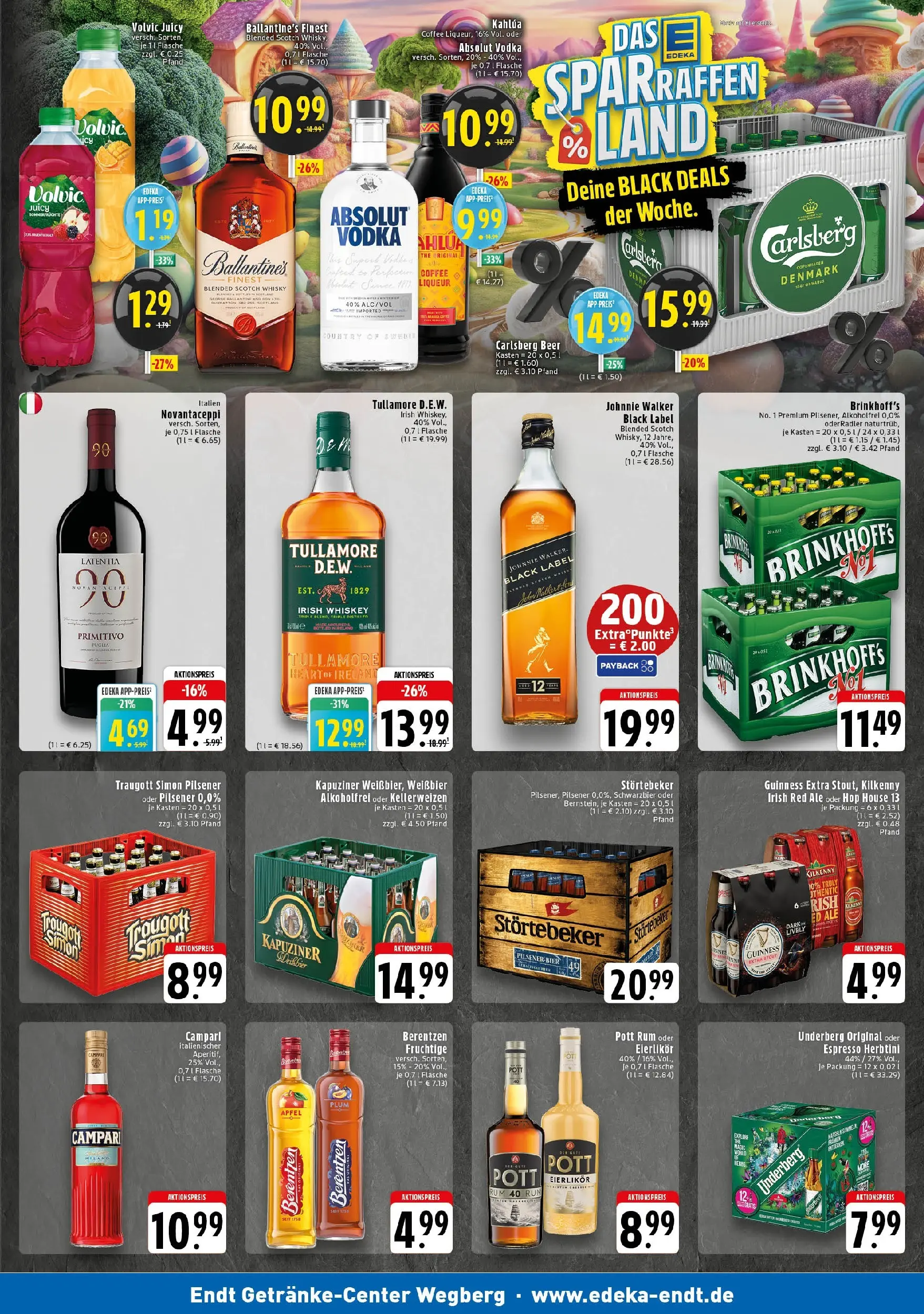 Edeka prospekt Wegberg	 (ab 23.11.2025) » Angebote Online | Seite: 3 | Produkte: Weißbier, Campari, Äpfel, Volvic