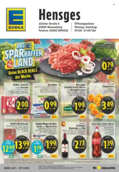 Edeka prospekt Wassenberg	 ab 23.11.2025 gültig