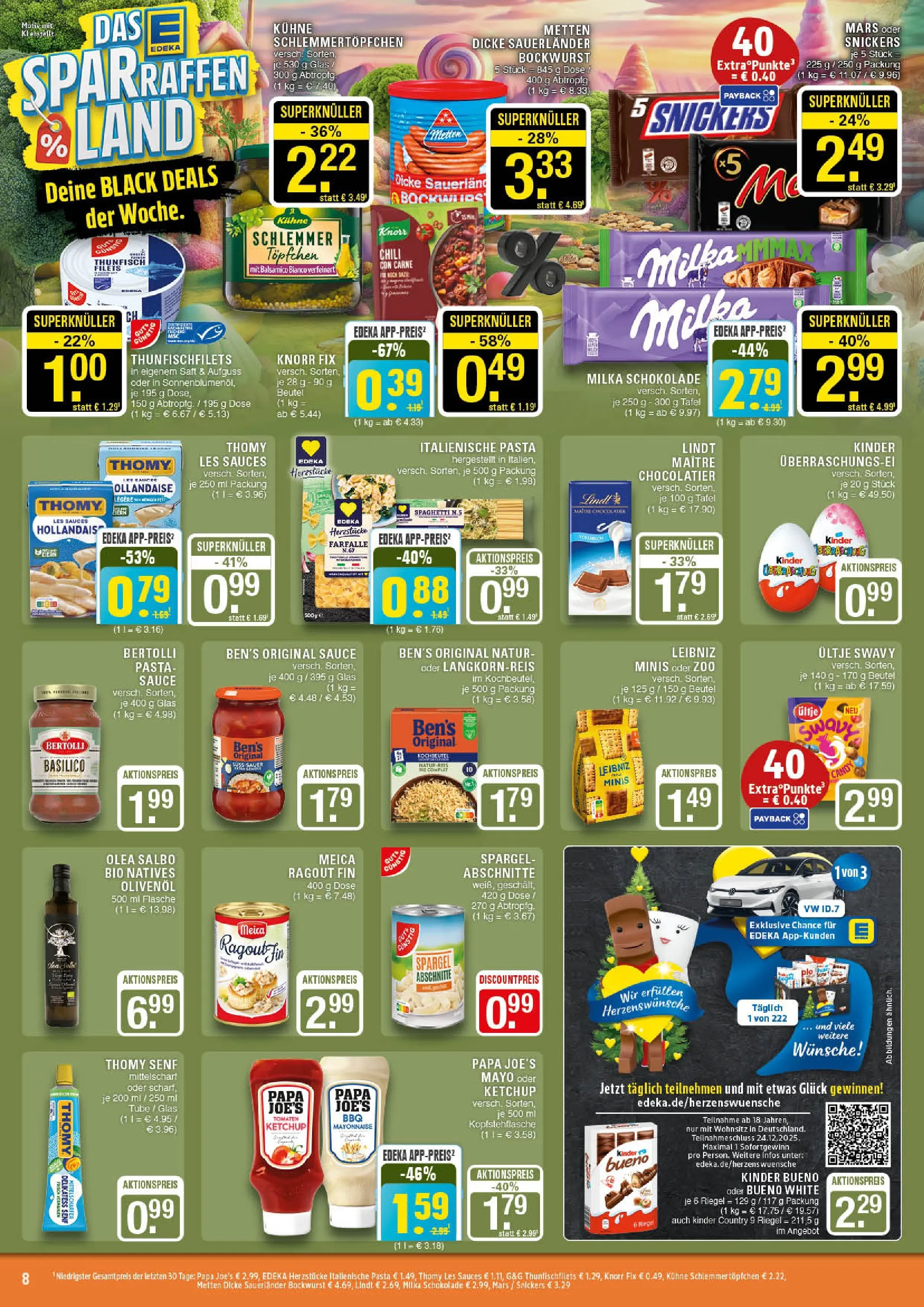 Edeka prospekt Marl	 (ab 23.11.2025) » Angebote Online | Seite: 8