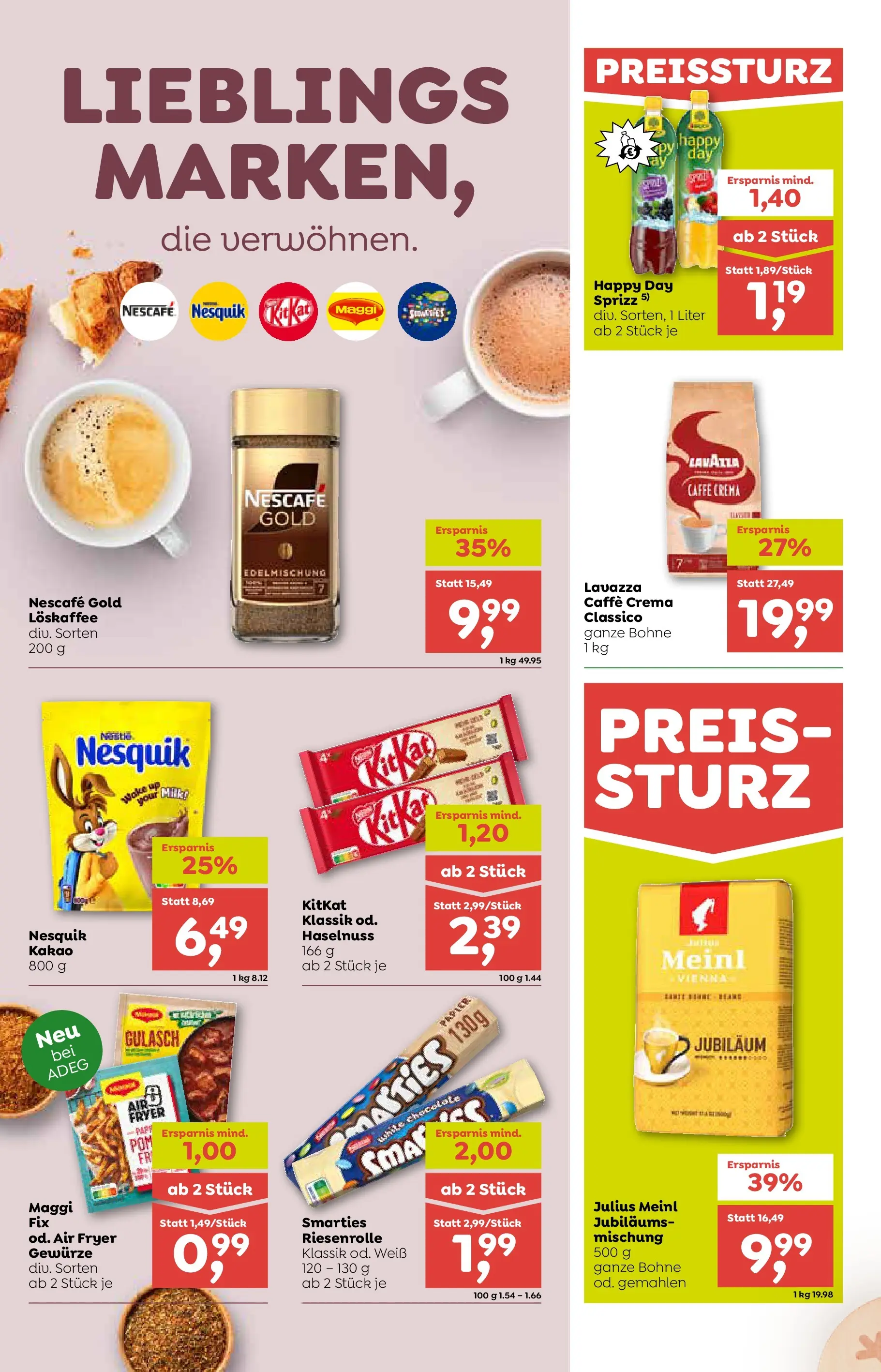 ADEG Weissenbach von 27.11.2025 - Aktuelle Angebote | Seite: 8 | Produkte: Gewürze