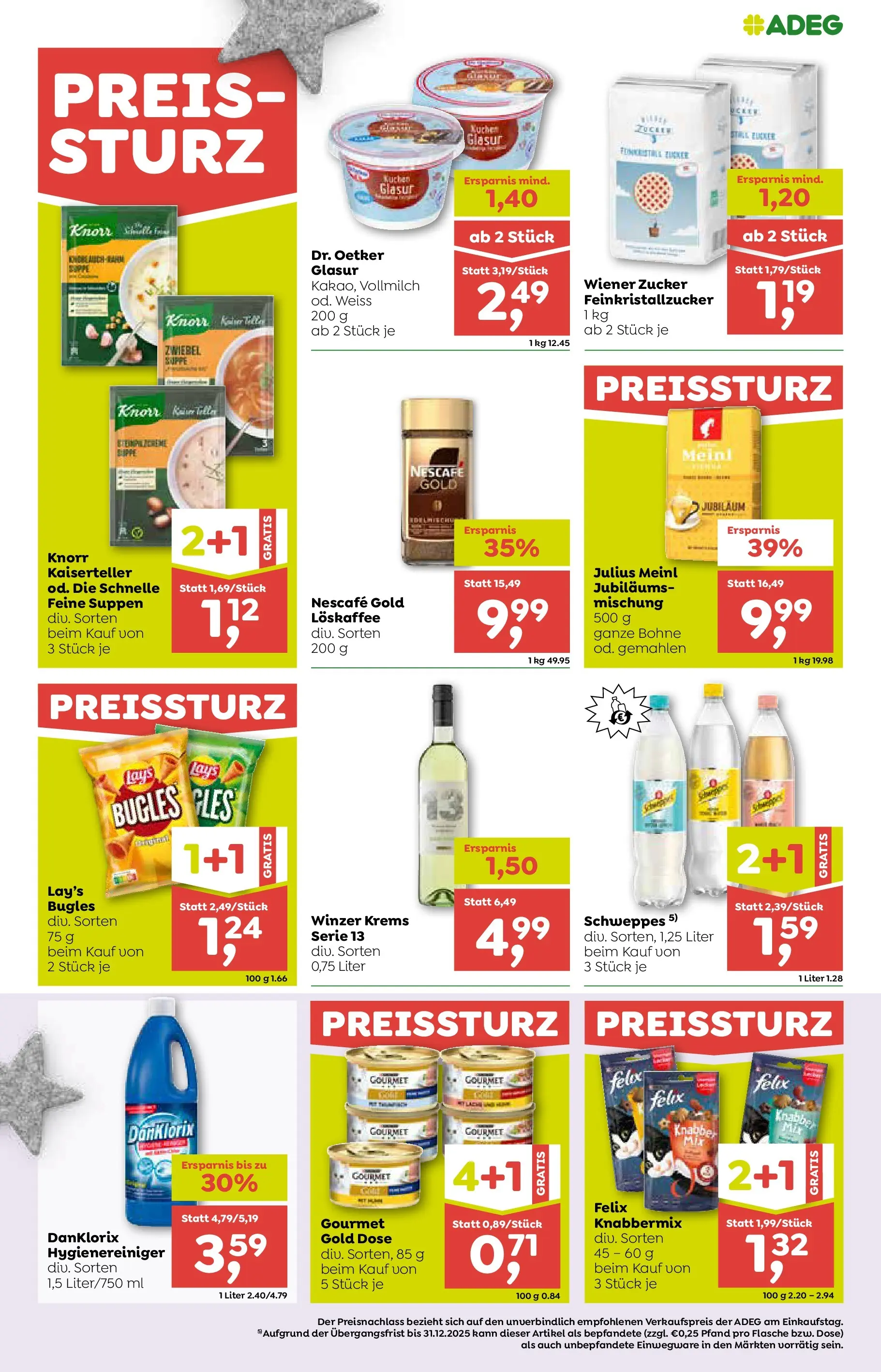 ADEG Hollersbach von 27.11.2025 - Aktuelle Angebote | Seite: 5 | Produkte: Zucker