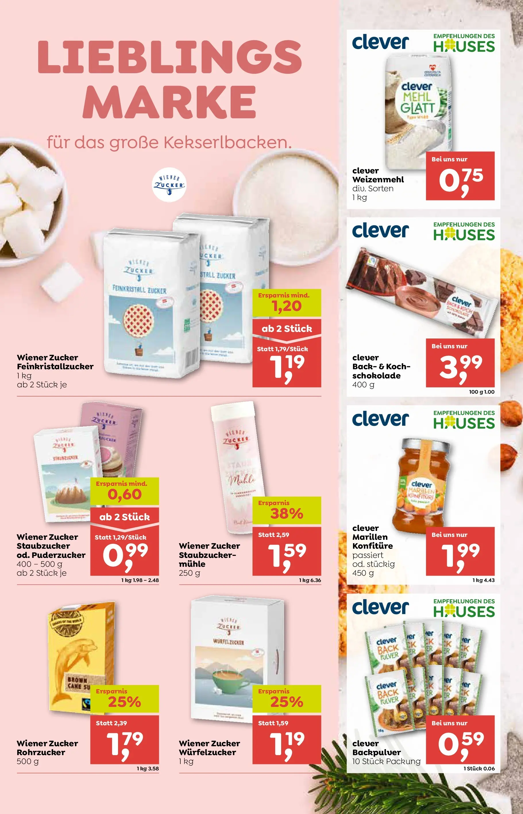 ADEG - ADEG: Backen von 26.11.2025 - Aktuelle Angebote | Seite: 2 | Produkte: Zucker, Mühle, Schokolade