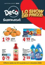 Deco Market Lo show dei prezzi - al 01.12.2025