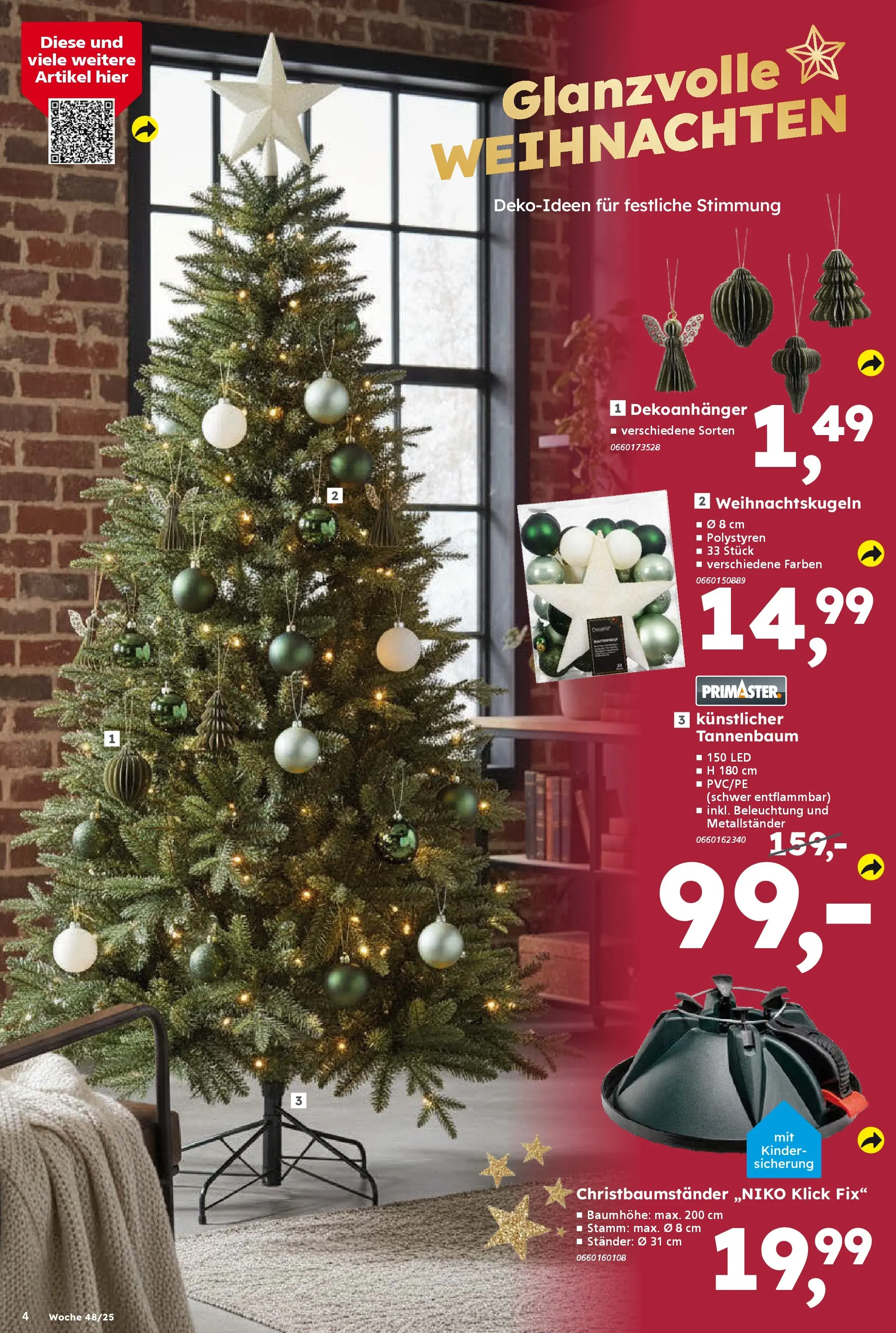 Globus Baumarkt prospekt Forchheim	 (ab 23.11.2025) zum Blättern | Seite: 4