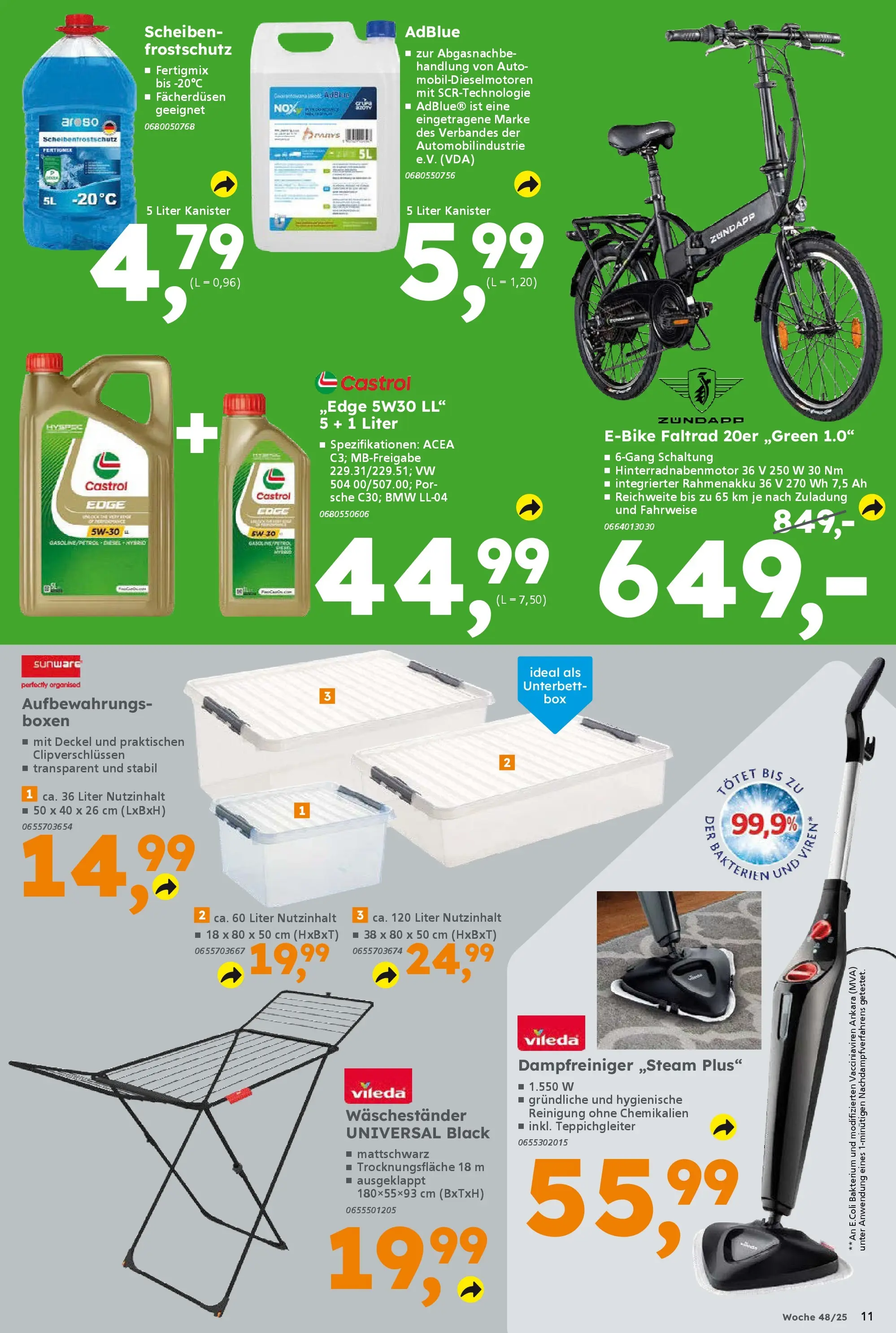 Globus Baumarkt prospekt Forchheim	 (ab 23.11.2025) zum Blättern | Seite: 11 | Produkte: Waschestander