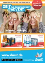 Durst: Getränkeangebote