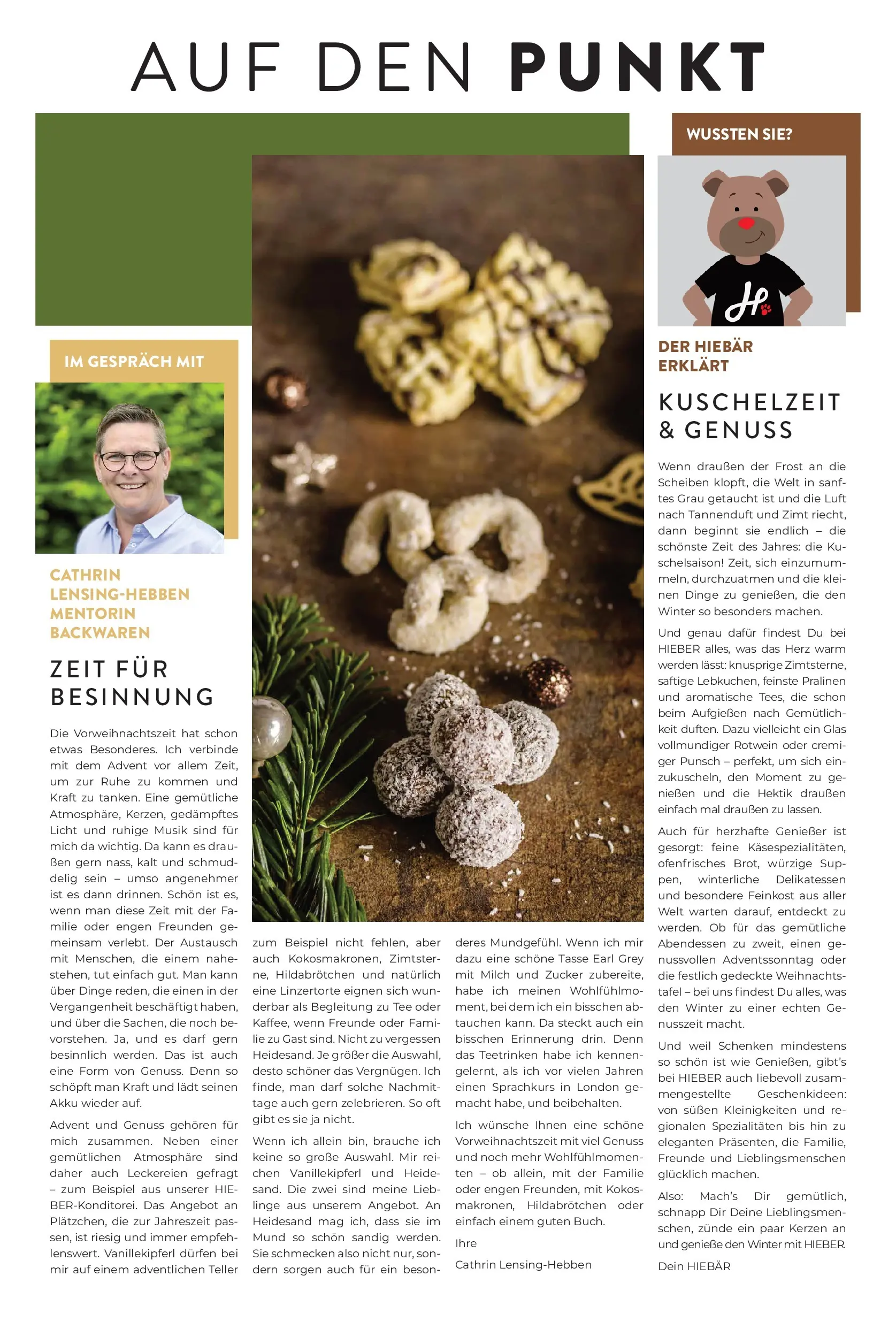 Entdecke - Hieber's Frischecenter: Meine Woche (ab 23.11.2025) zum Blättern | Seite: 3