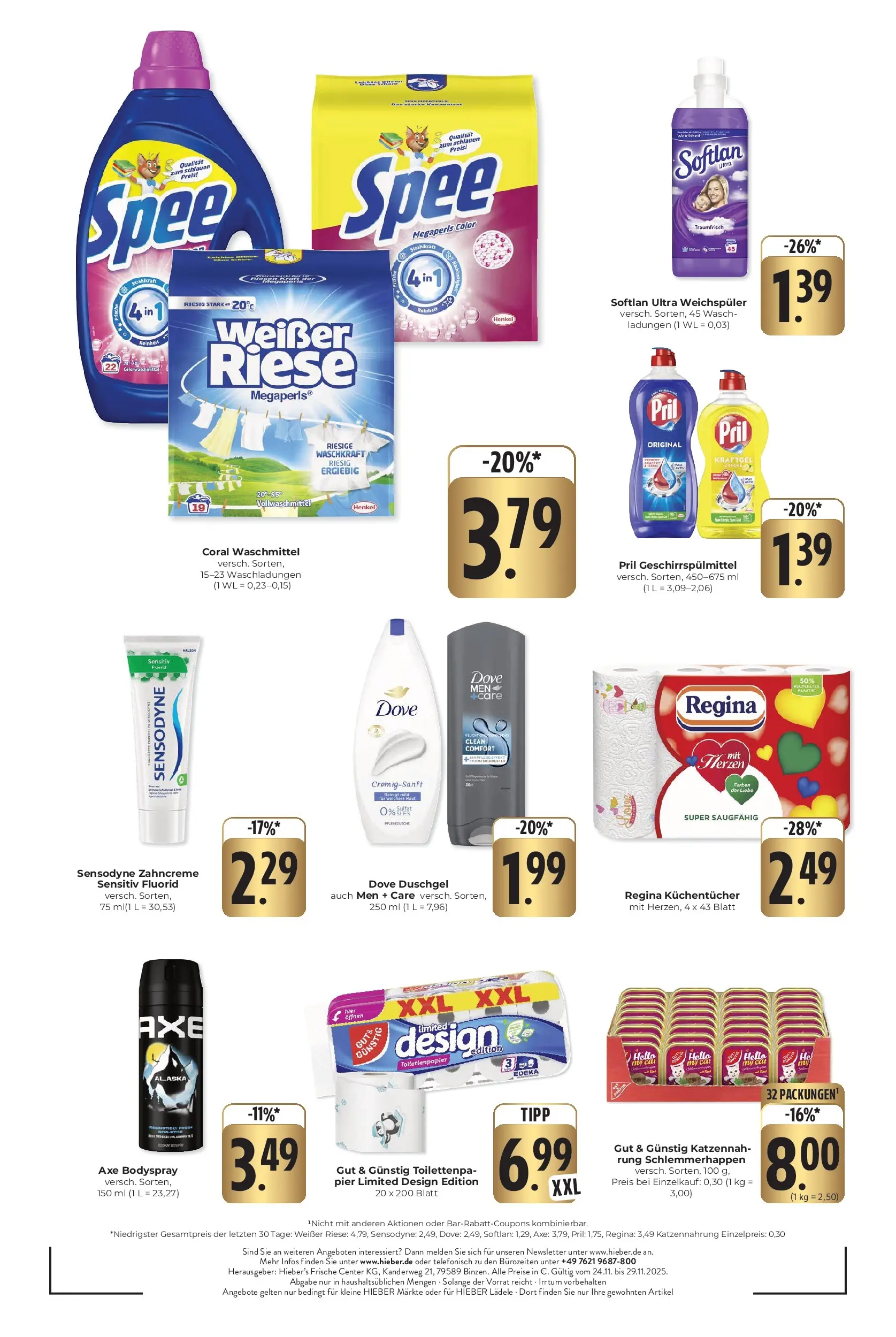 Entdecke - Hieber's Frischecenter: Meine Woche (ab 23.11.2025) zum Blättern | Seite: 16