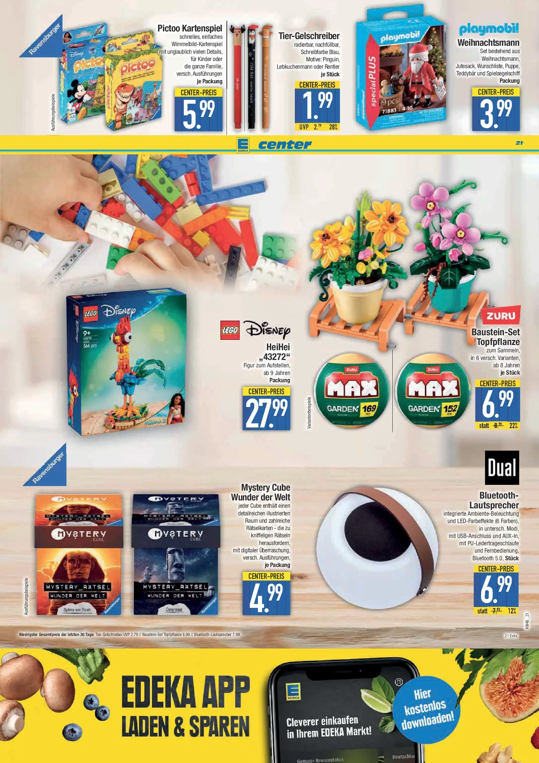 Edeka prospekt Schwabmünchen	 (ab 23.11.2025) » Angebote Online | Seite: 21 | Produkte: Lautsprecher