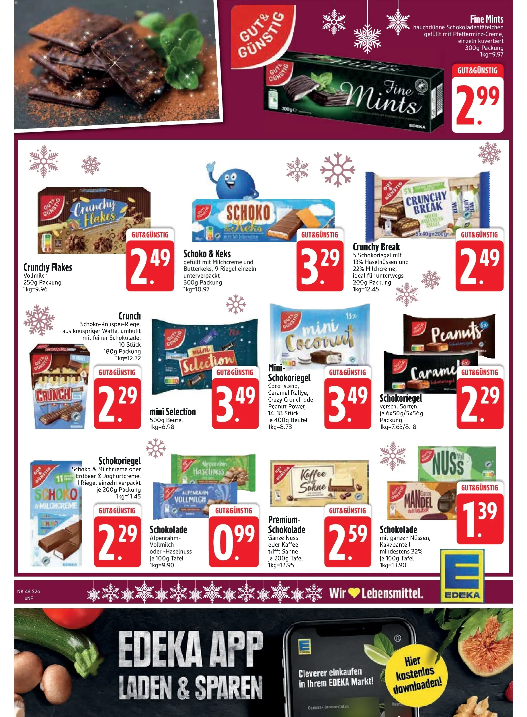 Edeka prospekt Regensburg	 (ab 23.11.2025) » Angebote Online | Seite: 28 | Produkte: Kaffee, Schokolade, Sahne