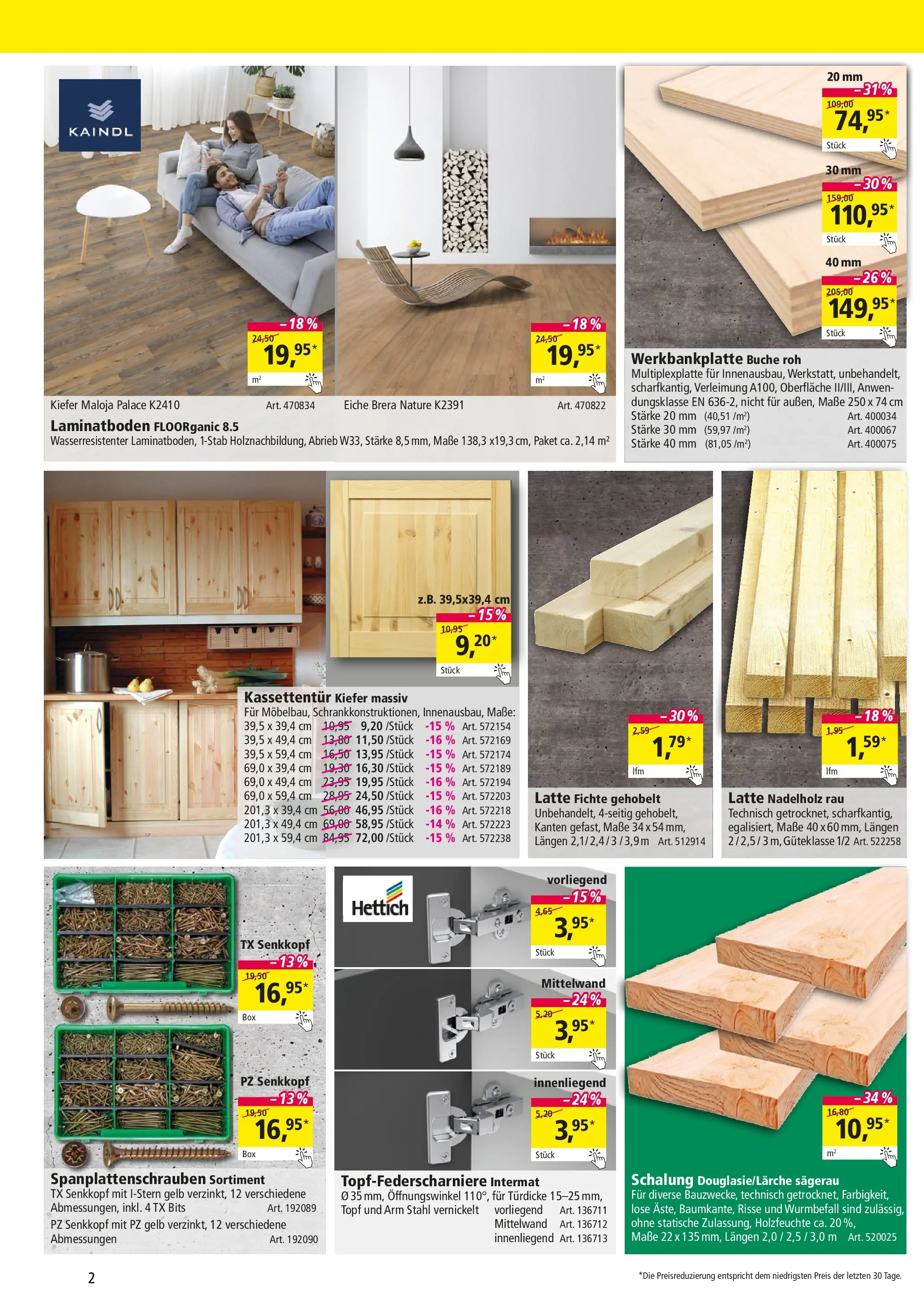 Entdecke - Holz Possling: Preisaktion Angebote (ab 07.05.2025) zum Blättern | Seite: 2