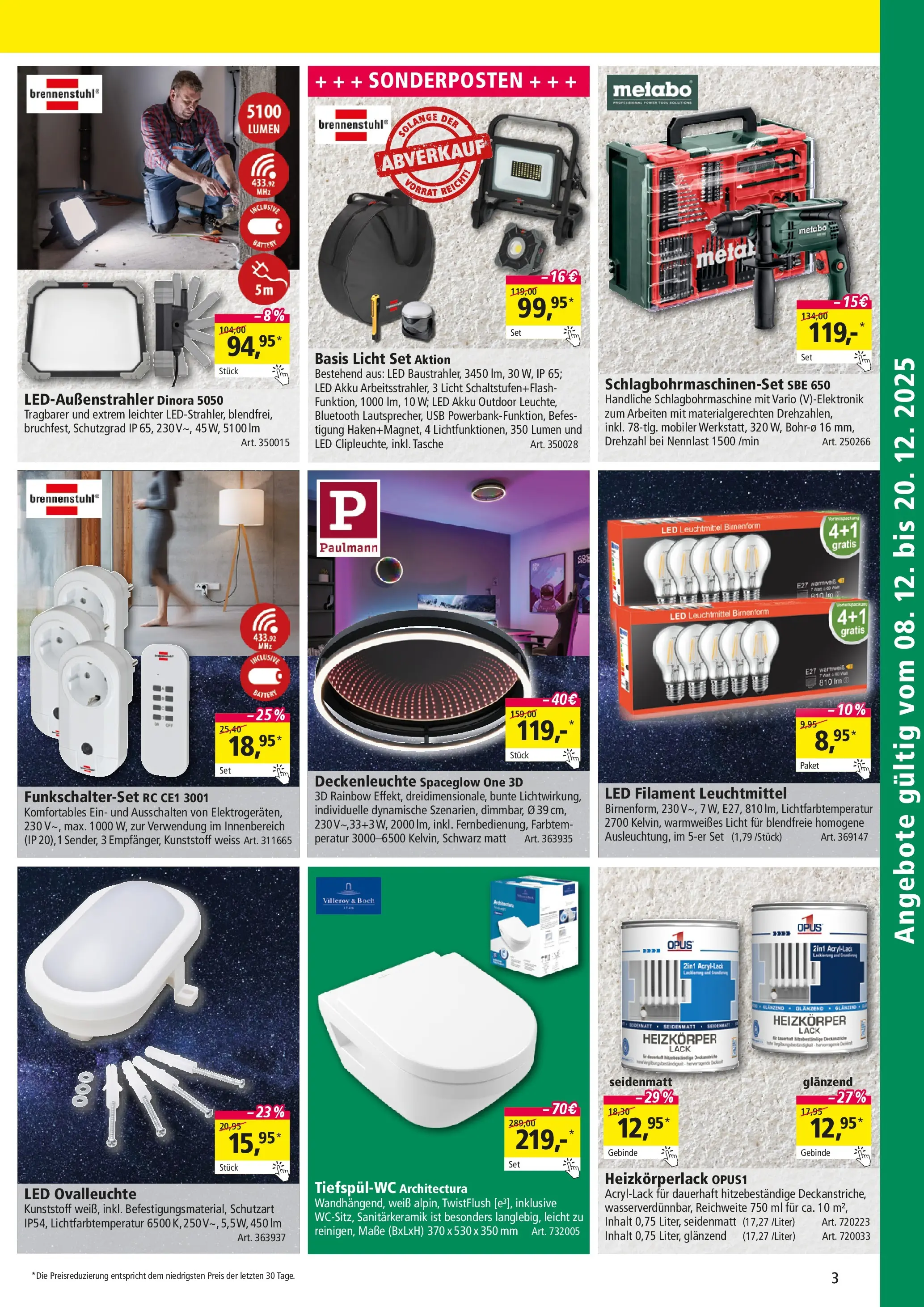 Entdecke - Holz Possling: Preisaktion Angebote (ab 07.05.2025) zum Blättern | Seite: 3 | Produkte: Tasche, USB, Heizkörper