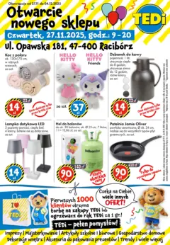 Pogląd oferty "TEDi Gazetka - Racibórz" - ważna od 27.11.2025 | Strona: 3 | Produkty: Barbie, Artykuły szkolne