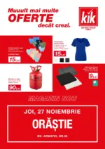 KiK Catalog KiK până în data de 26.11.2025 - până la 26-11-25