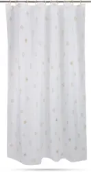 JYSK Душ завеса SKOGHALL 180x200см бяла