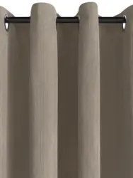 JYSK Завеса TOTAK 1x140x300 кадифе цвят тъмен пясък