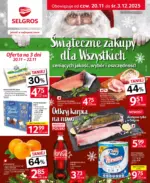 Oferta Spożywcza Selgros – do 03.12.2025