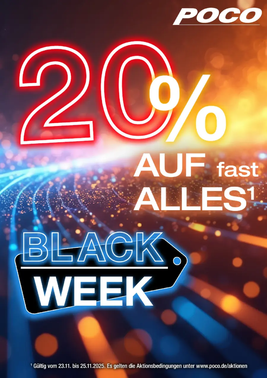 Poco: -20% auf fast alles
