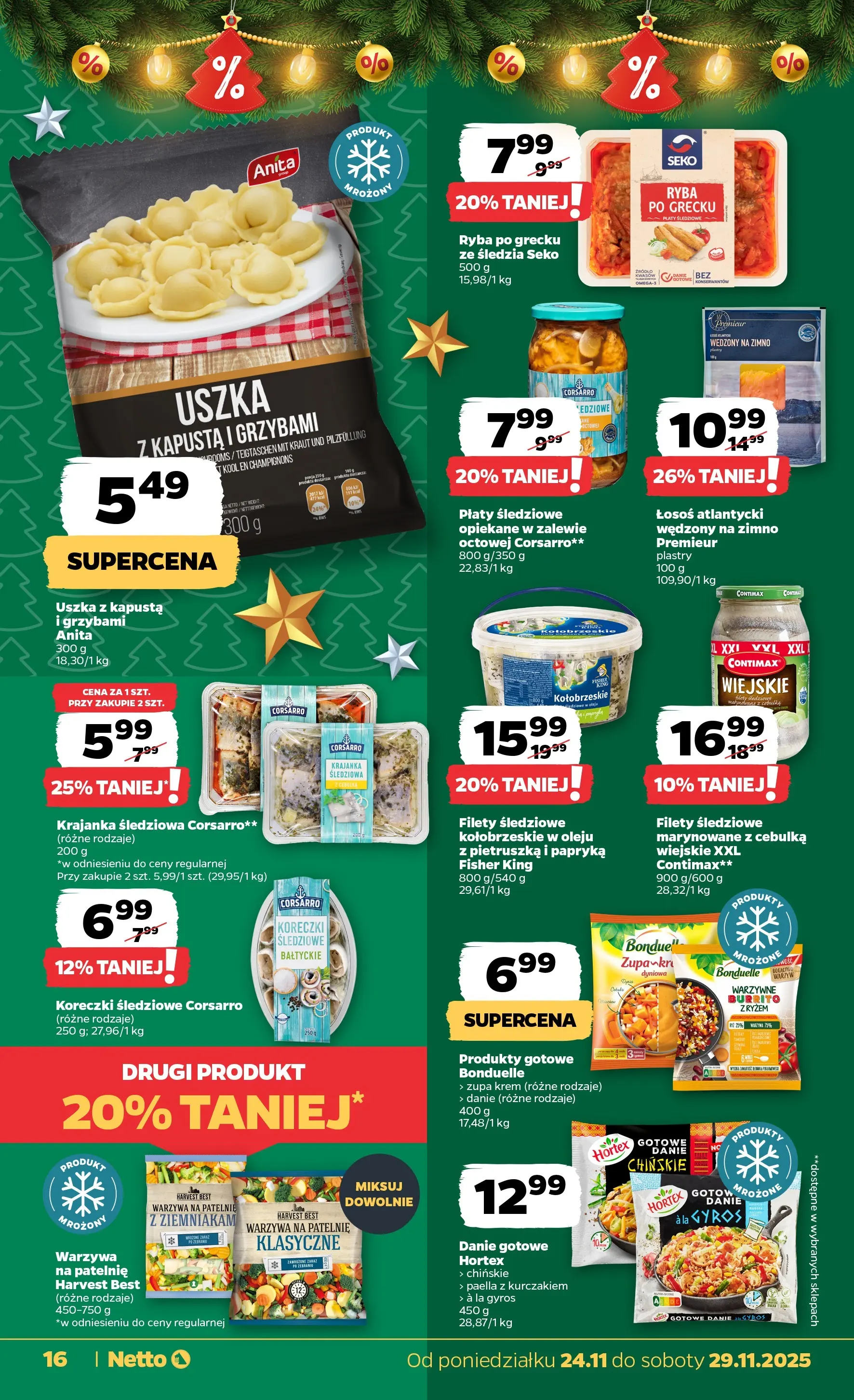 Netto - NETTO T48A ważne do 29.11 od 23.11.2025 - Aktualne promocje | Strona: 16 | Produkty: Warzywa na patelnie, Zupa, Krem, Warzywa