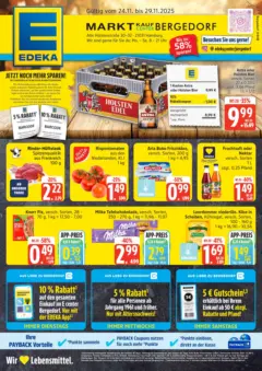 Edeka prospekt Hamburg	 ab 23.11.2025 gültig