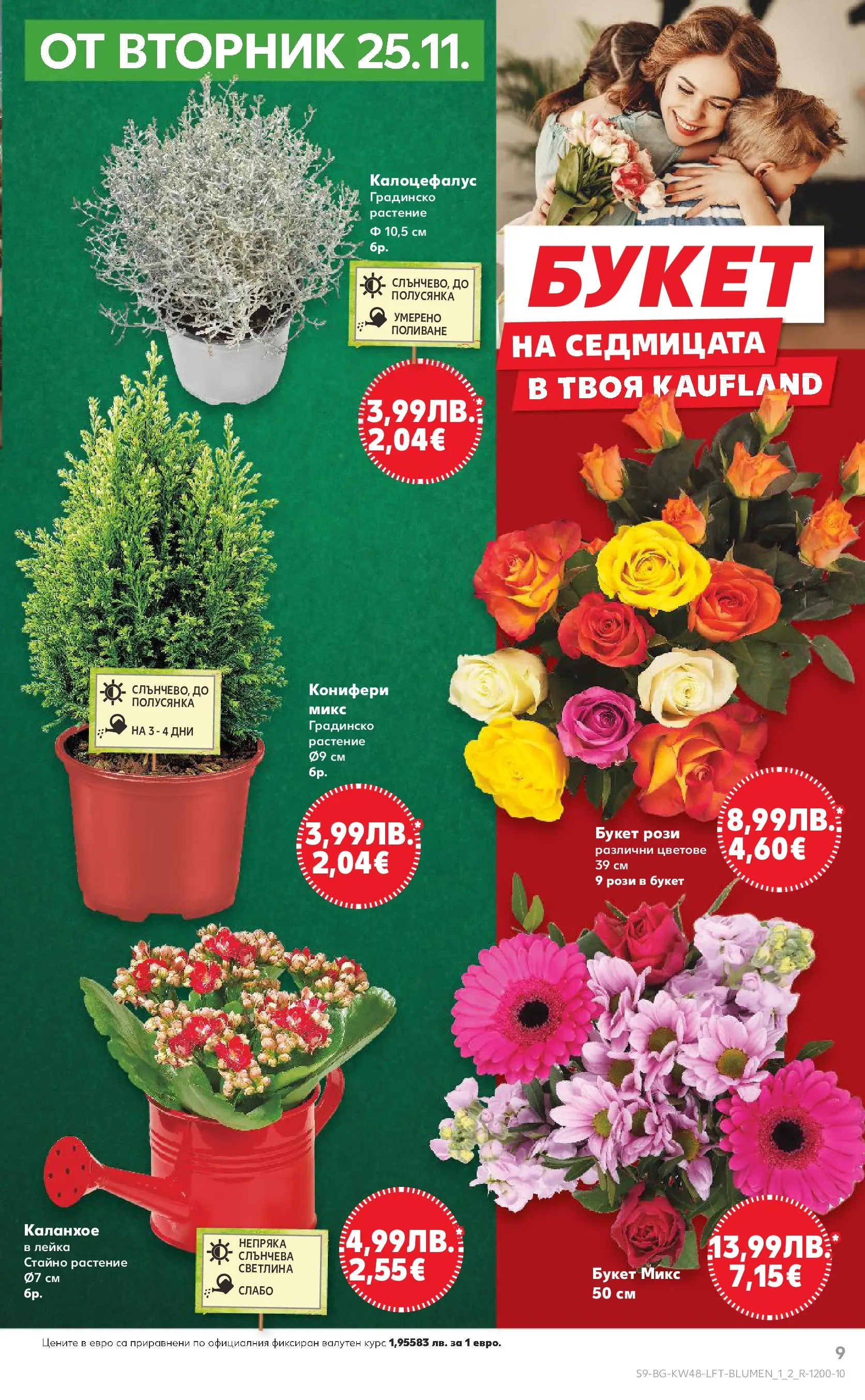 Нова Кауфланд - Отвори вратата за богата родна трапеза с Kaufland предложения с валидност до 30.11.2025 от 23.11.2025 | Страница: 9 | Продукти: Лейка