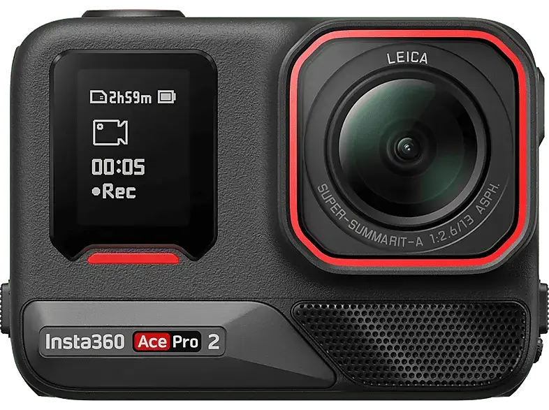 Insta 360 Ace Pro 2, schwarz Standard Bundle; Action Kamera