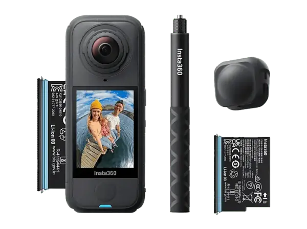 Insta 360 X4 Air, Starter Bundle Black; Action Cam Bundle