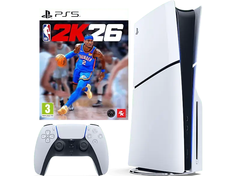 Sony PlayStation®5-Konsole NBA 2K26 Bundle; PlayStation 5----Spielekonsole