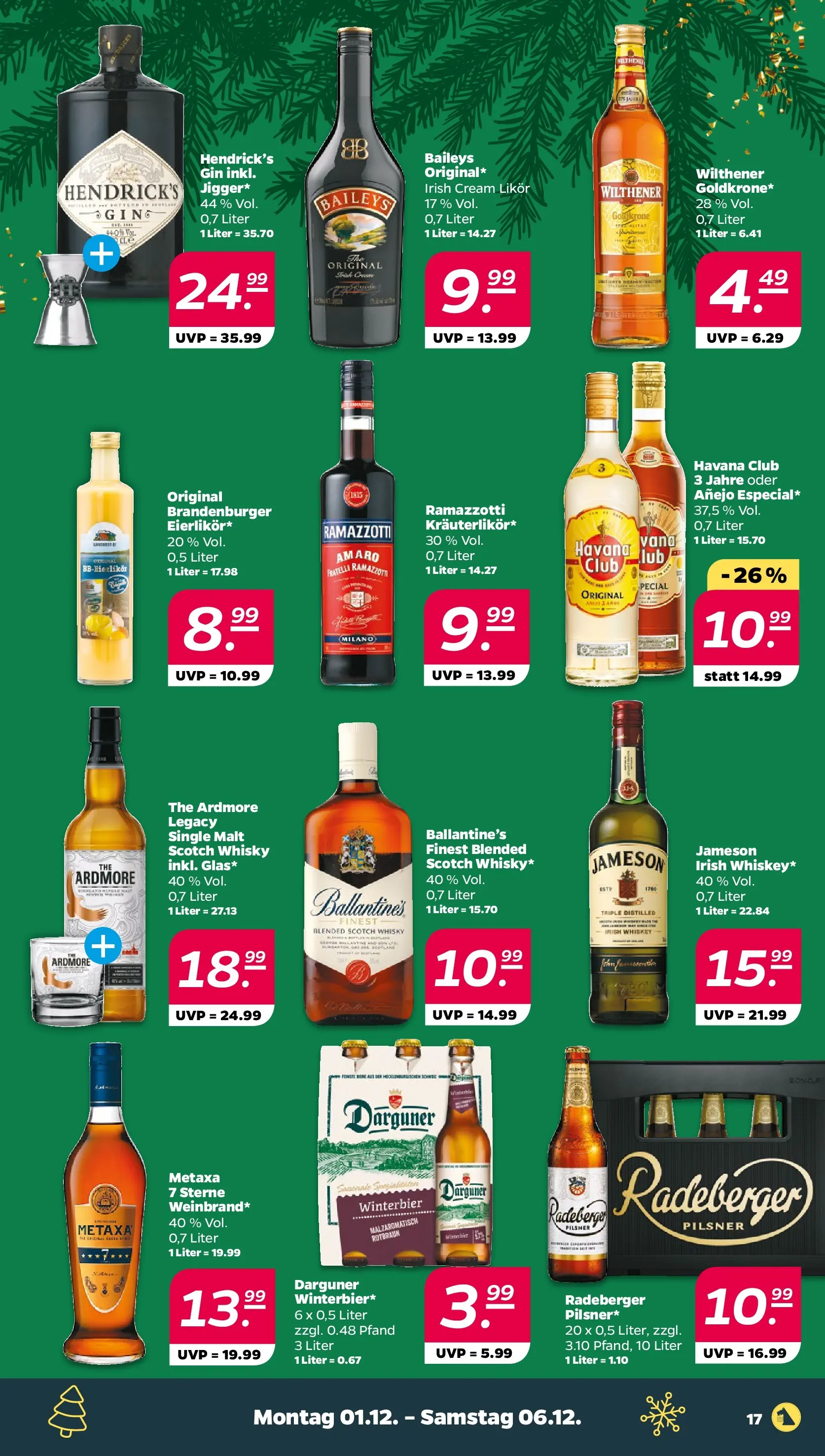 Netto - Netto APS : Wochenangebote ab 30.11.2025 → Angebote nächste Woche | Seite: 17 | Produkte: Whisky, Wilthener, Likör, Jameson