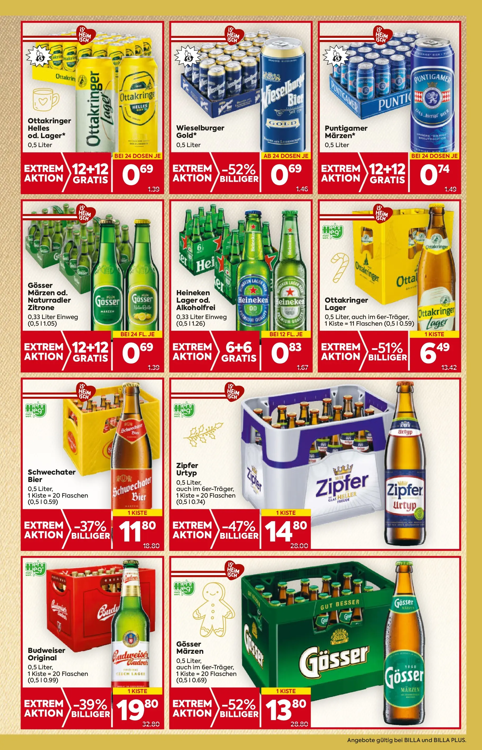 Billa - BILLA: Flugblatt gültig bei BILLA & BILLA PLUS ab 26.11.2025 - Angebote, Prospekt | Seite: 17 | Produkte: Zitrone, Bier