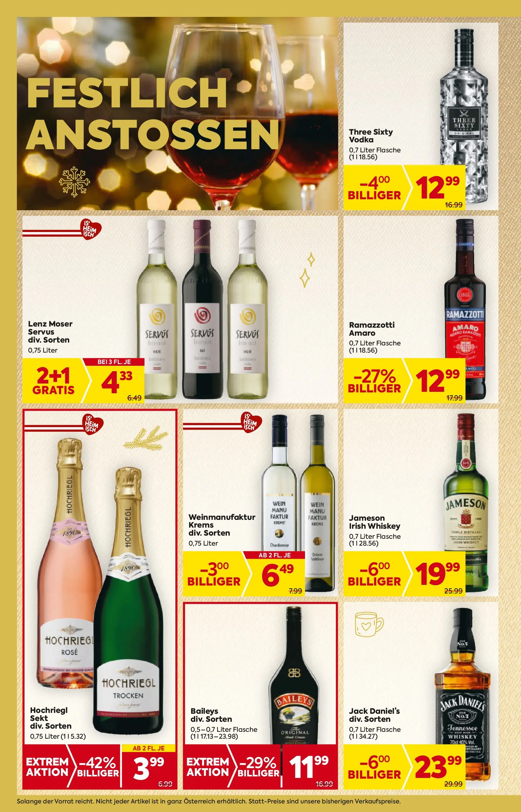 Billa - BILLA: Flugblatt gültig bei BILLA & BILLA PLUS ab 26.11.2025 - Angebote, Prospekt | Seite: 18 | Produkte: Whiskey, Wein