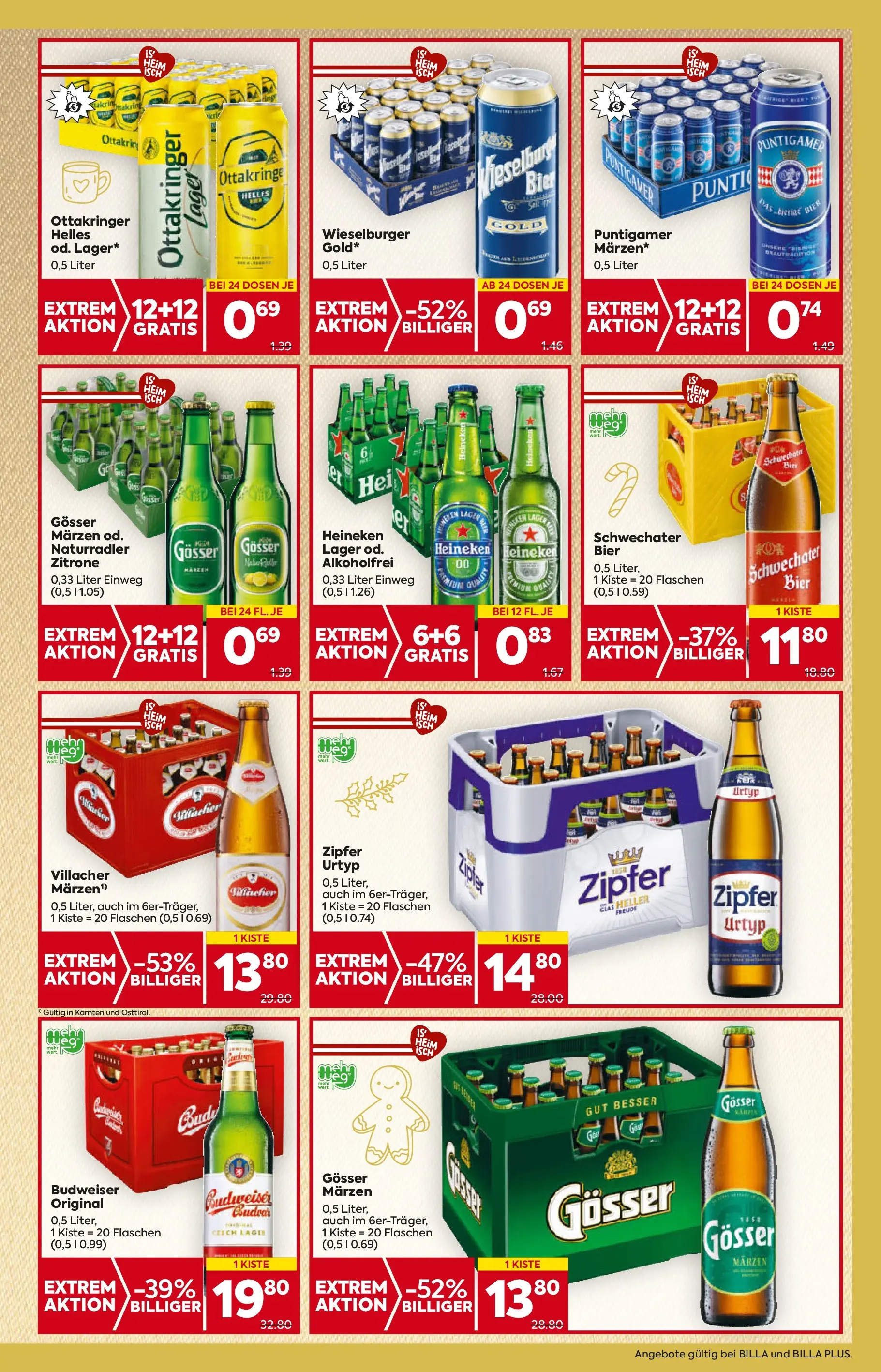 Billa - BILLA: Flugblatt gültig bei BILLA & BILLA PLUS ab 26.11.2025 - Angebote, Prospekt | Seite: 17 | Produkte: Zitrone, Bier