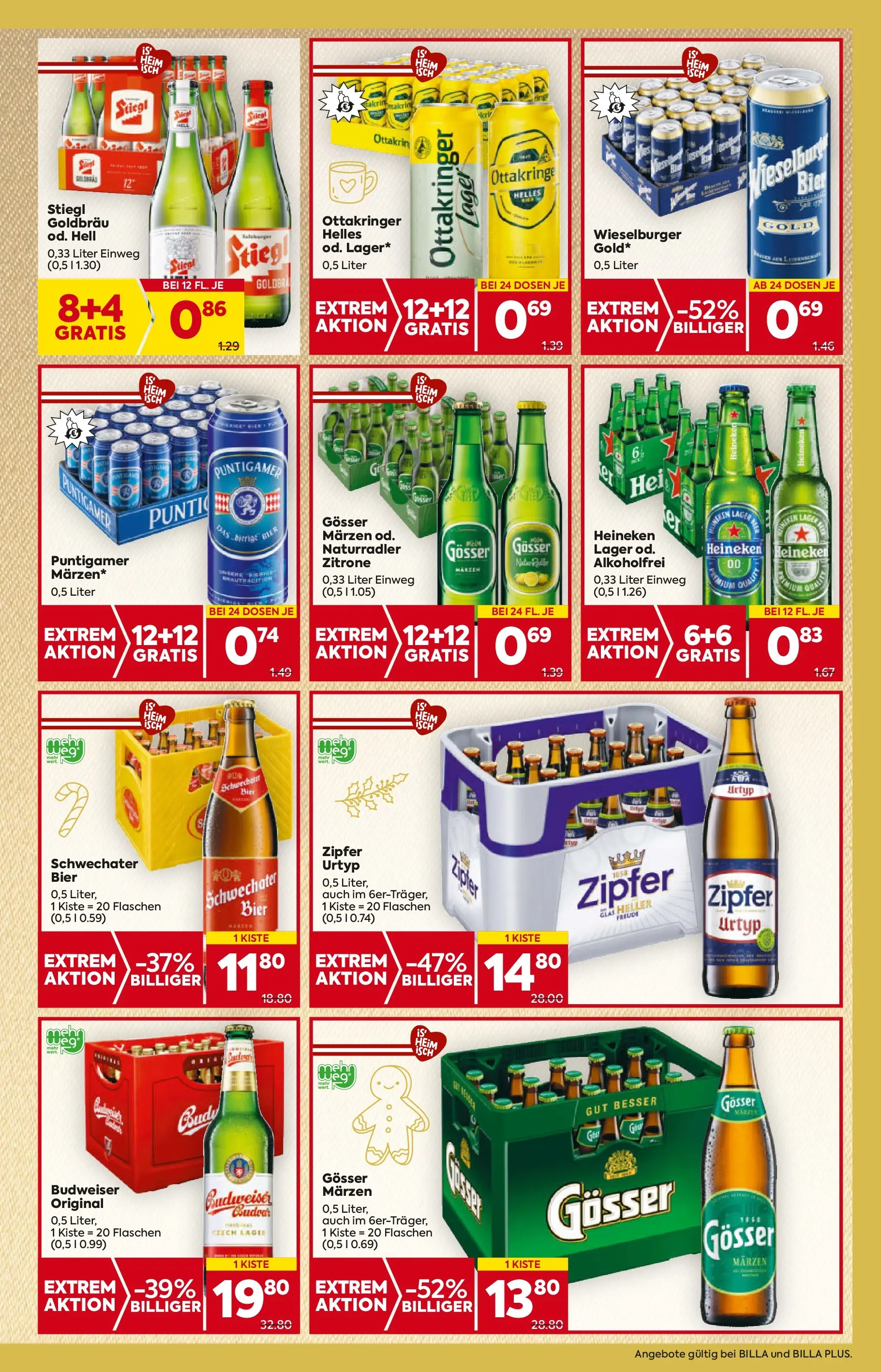 Billa - BILLA: Flugblatt gültig bei BILLA & BILLA PLUS ab 26.11.2025 - Angebote, Prospekt | Seite: 17 | Produkte: Zitrone, Bier