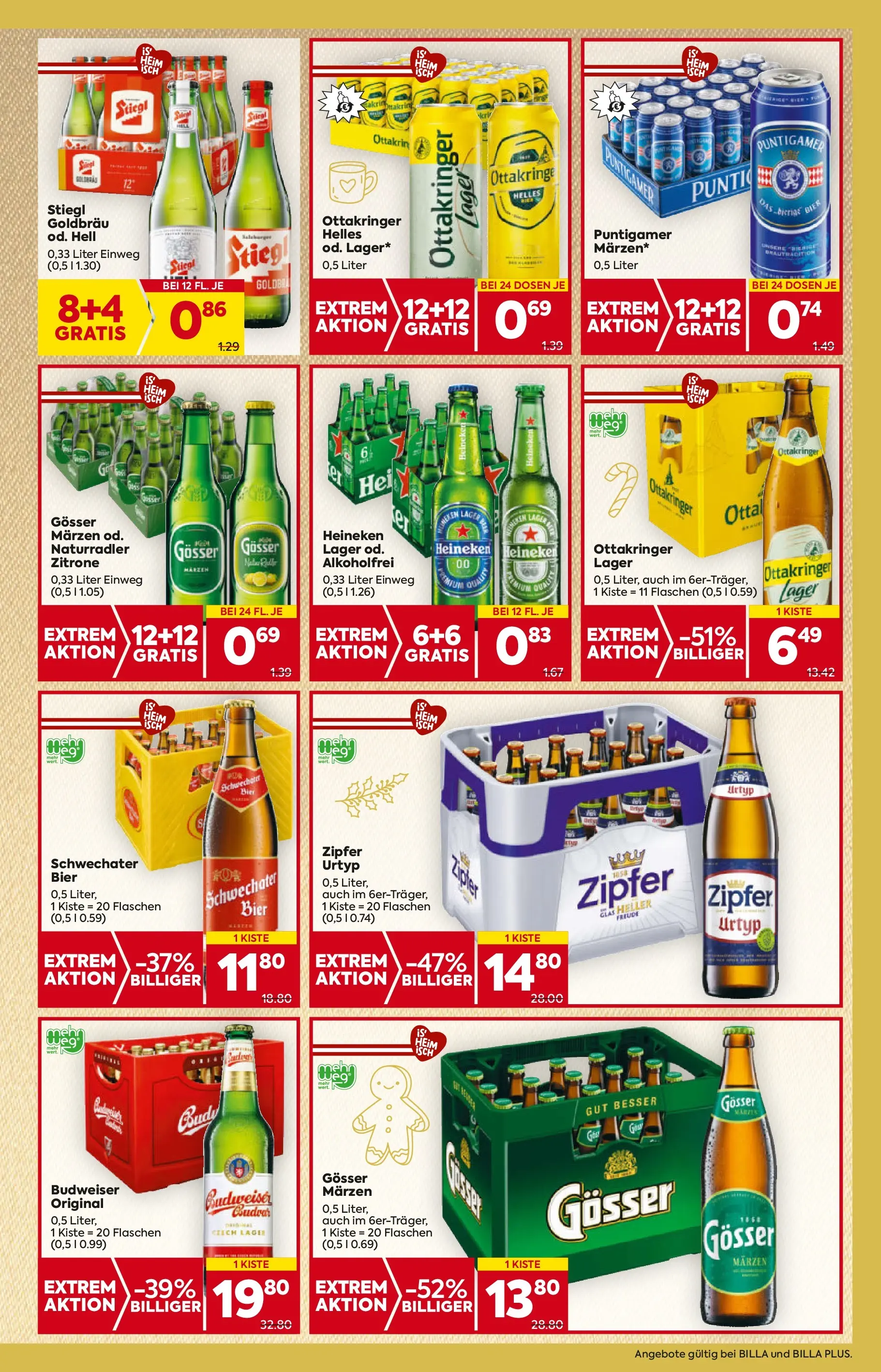 Billa - BILLA: Flugblatt gültig bei BILLA & BILLA PLUS ab 26.11.2025 - Angebote, Prospekt | Seite: 17 | Produkte: Zitrone, Bier