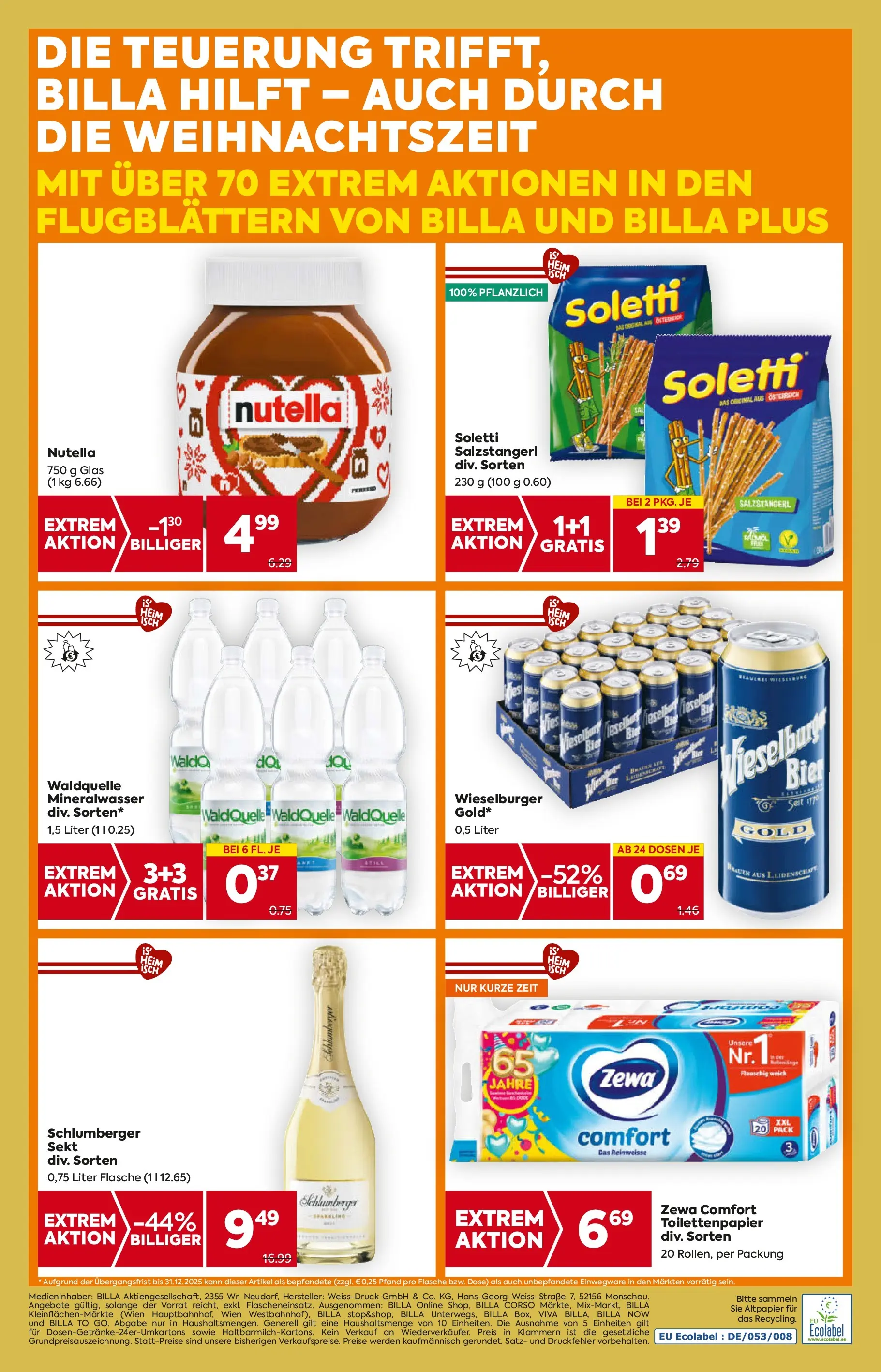 Billa - BILLA: Flugblatt gültig bei BILLA & BILLA PLUS ab 26.11.2025 - Angebote, Prospekt | Seite: 20