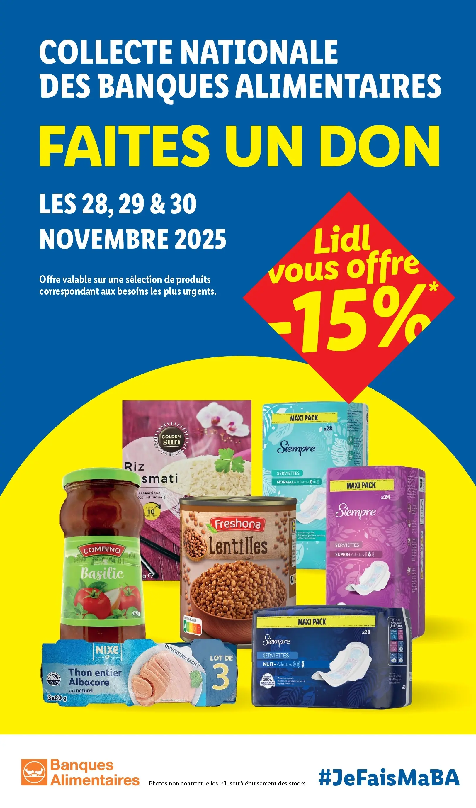 Catalogue LIDL du 26/11/2025 | Promo prospectus en ligne | Page: 11 | Produits: Riz basmati, Thon, Riz