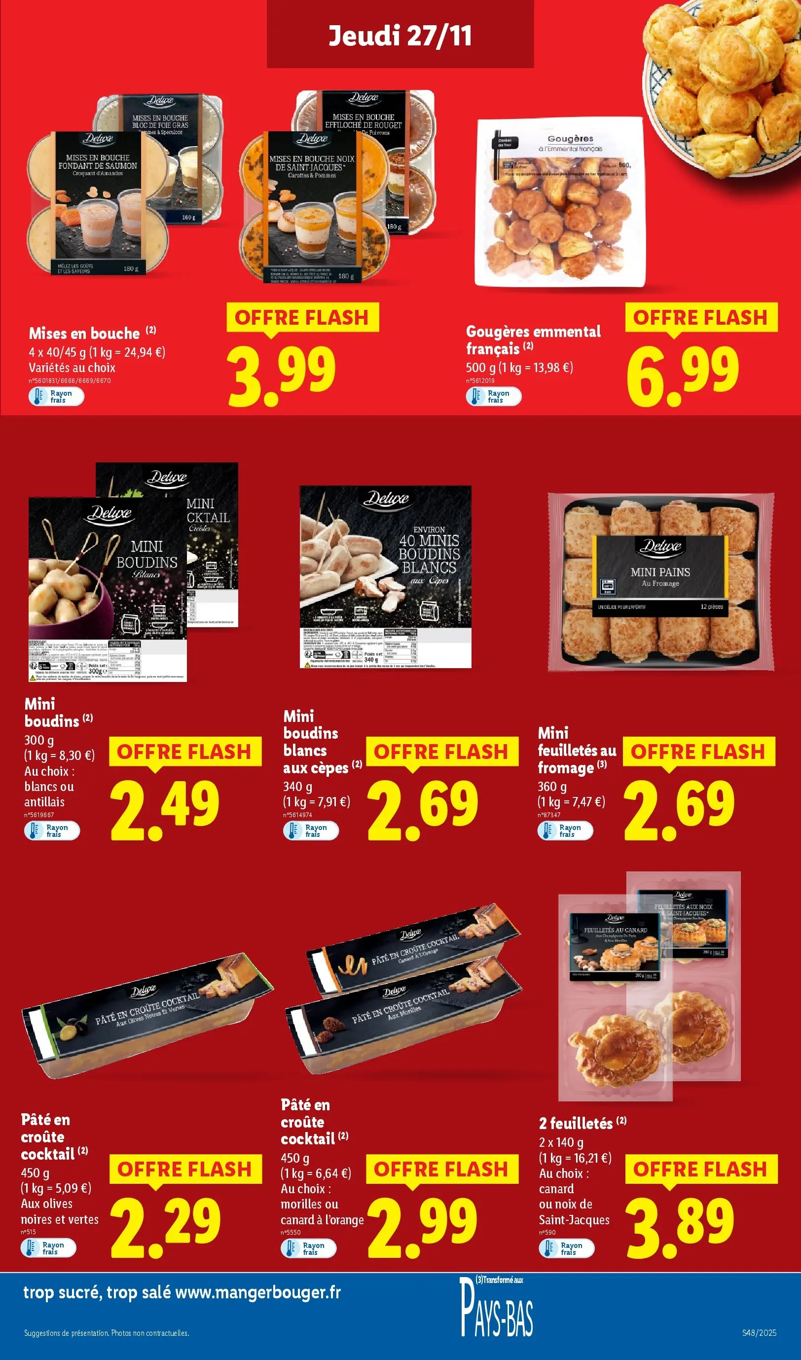 Catalogue LIDL du 26/11/2025 | Promo prospectus en ligne | Page: 21 | Produits: Carottes, Pommes, Saumon, Noix