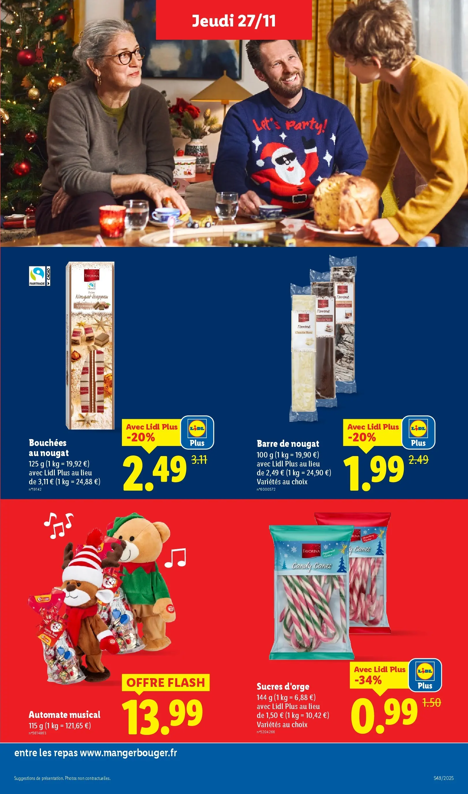 Catalogue LIDL du 26/11/2025 | Promo prospectus en ligne | Page: 35 | Produits: Nougat