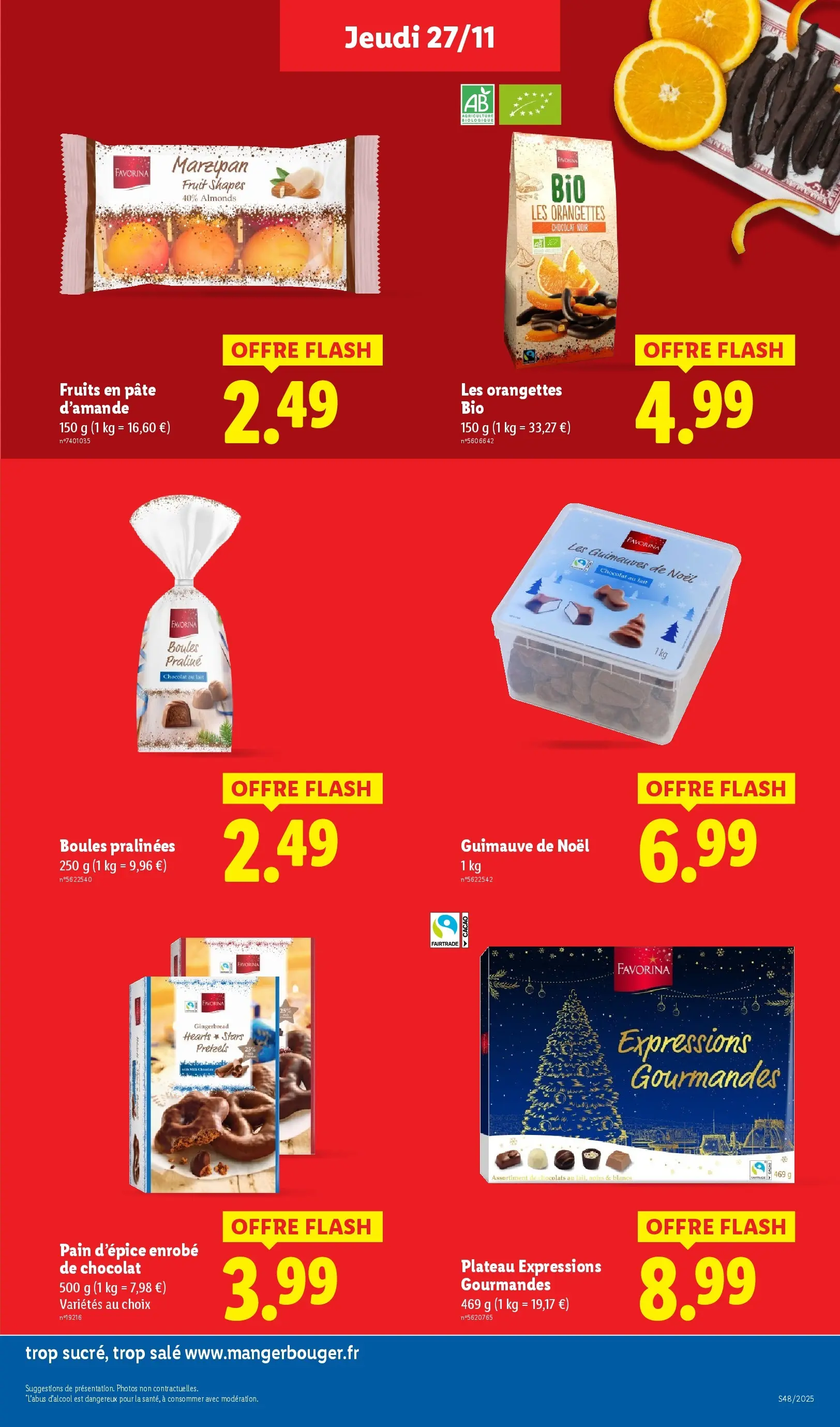 Catalogue LIDL du 26/11/2025 | Promo prospectus en ligne | Page: 37 | Produits: Pâte d'amande, Plateau, Lait, Pain